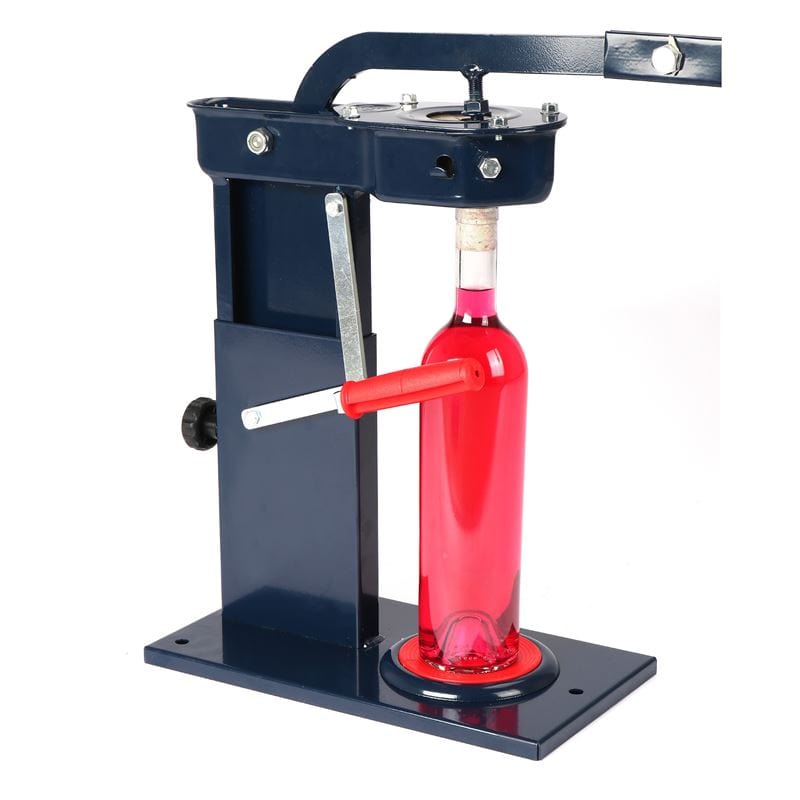 Zátka, kov, tmavě modrá