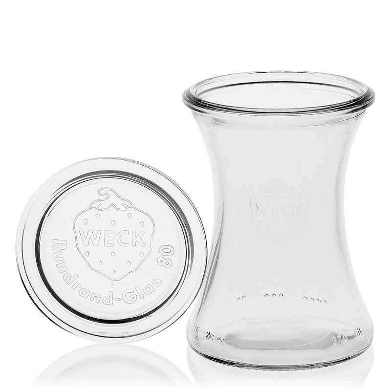 370 ml WECK sklenice na delikatesy, hrdlo: kulatý okraj 370 ml WECK sklenice na delikatesy, hrdlo: kulatý okraj