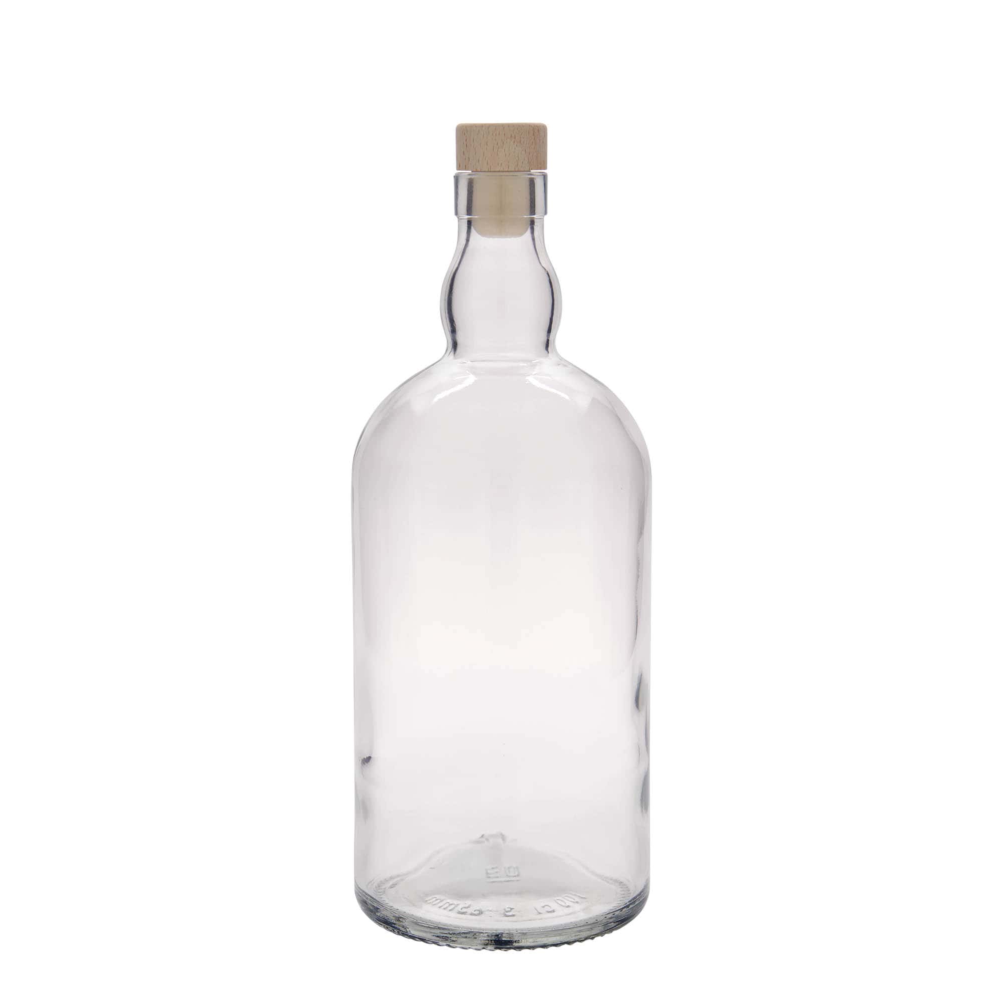1000 ml skleněná láhev 'Aberdeen', hrdlo: korek