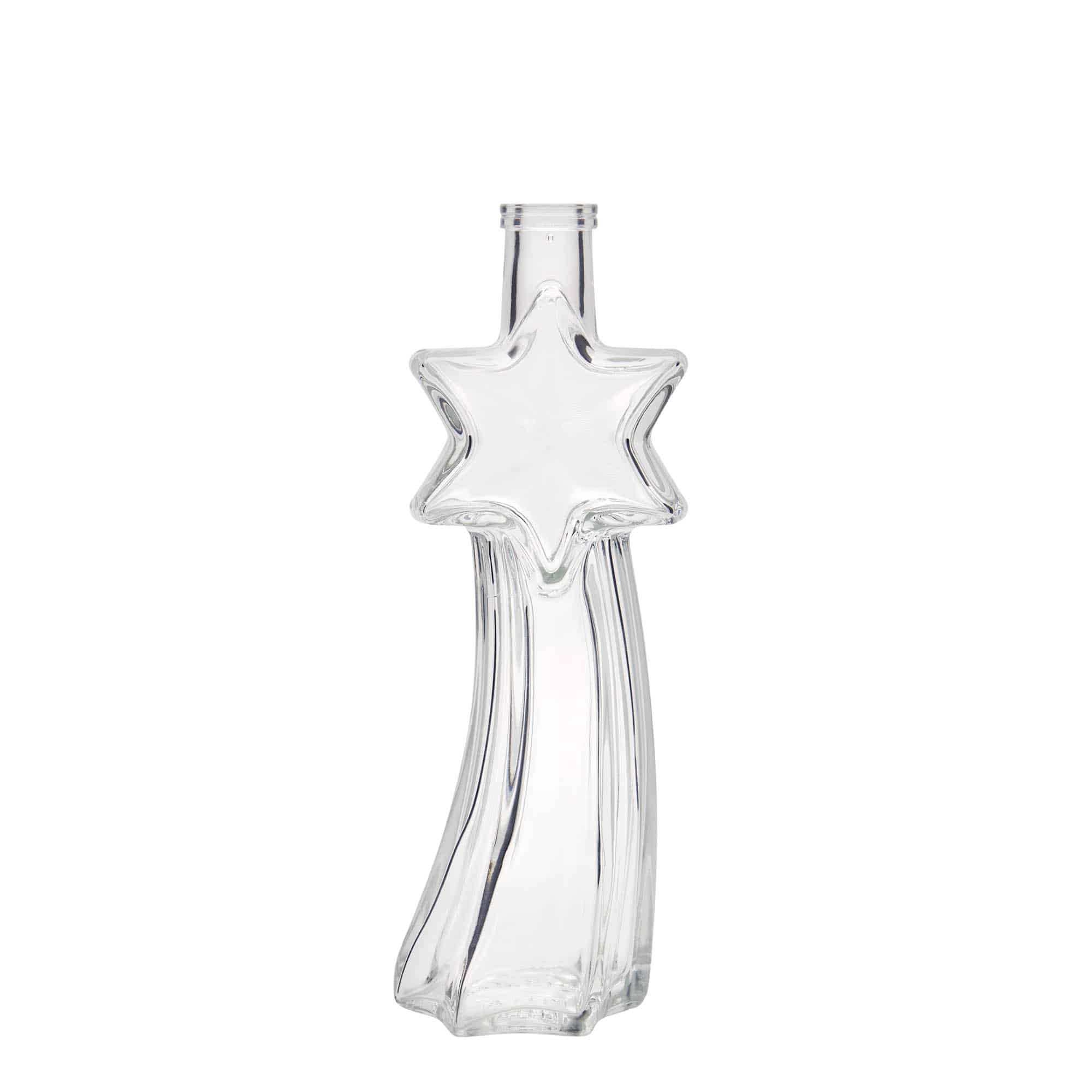 Skleněná lahev 200 ml 'Meteority', uzávěr: korek Skleněná lahev 200 ml 'Meteority', uzávěr: korek