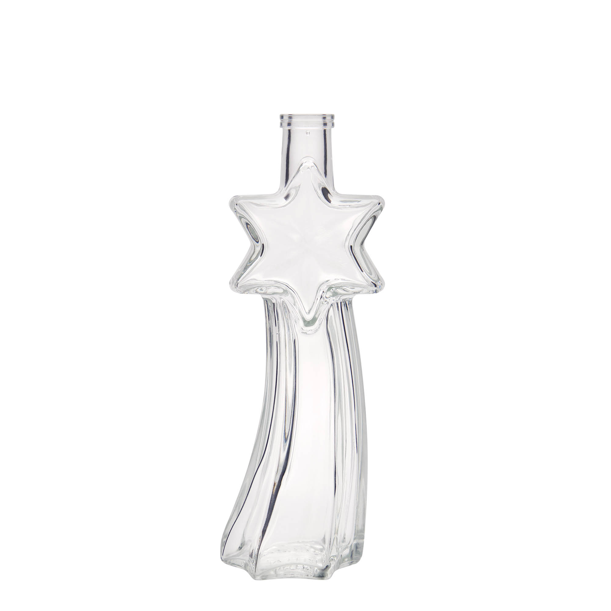 200 ml skleněná láhev „Sternschnuppe“, hrdlo: korek