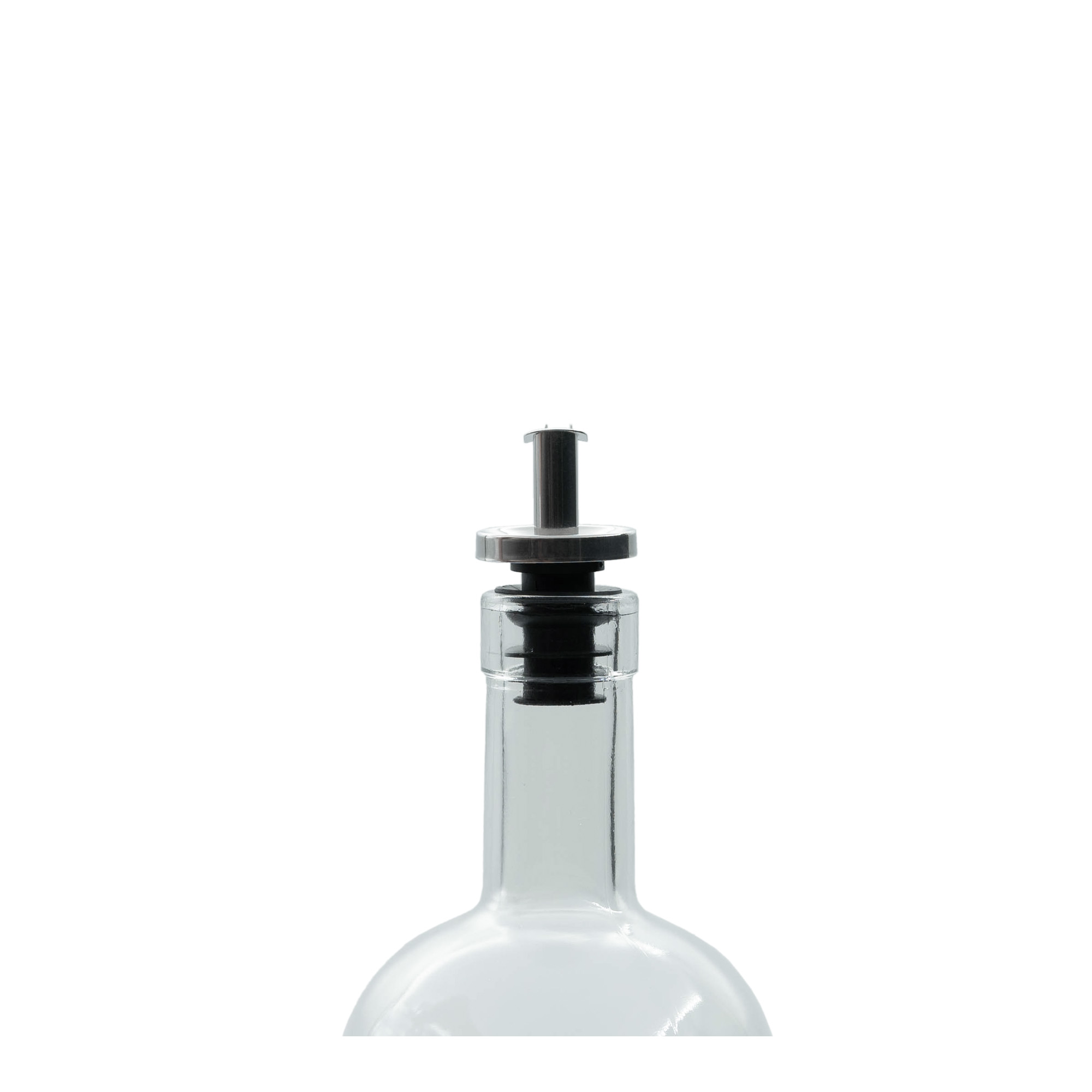 Nalévací hubice Inox na ocet, nerezová ocel, stříbrná