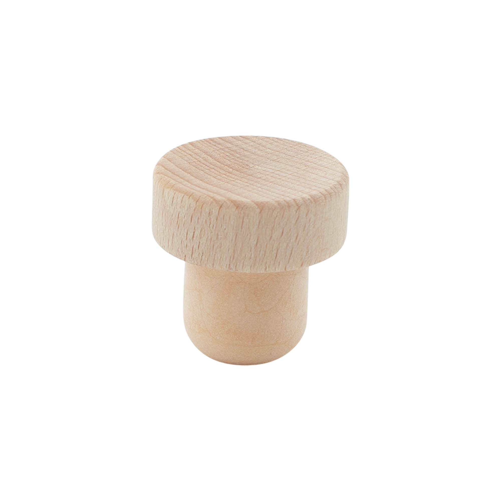 Zátka s úchopem 22,1 mm, dřevo/plast, pro hrdlo: korek