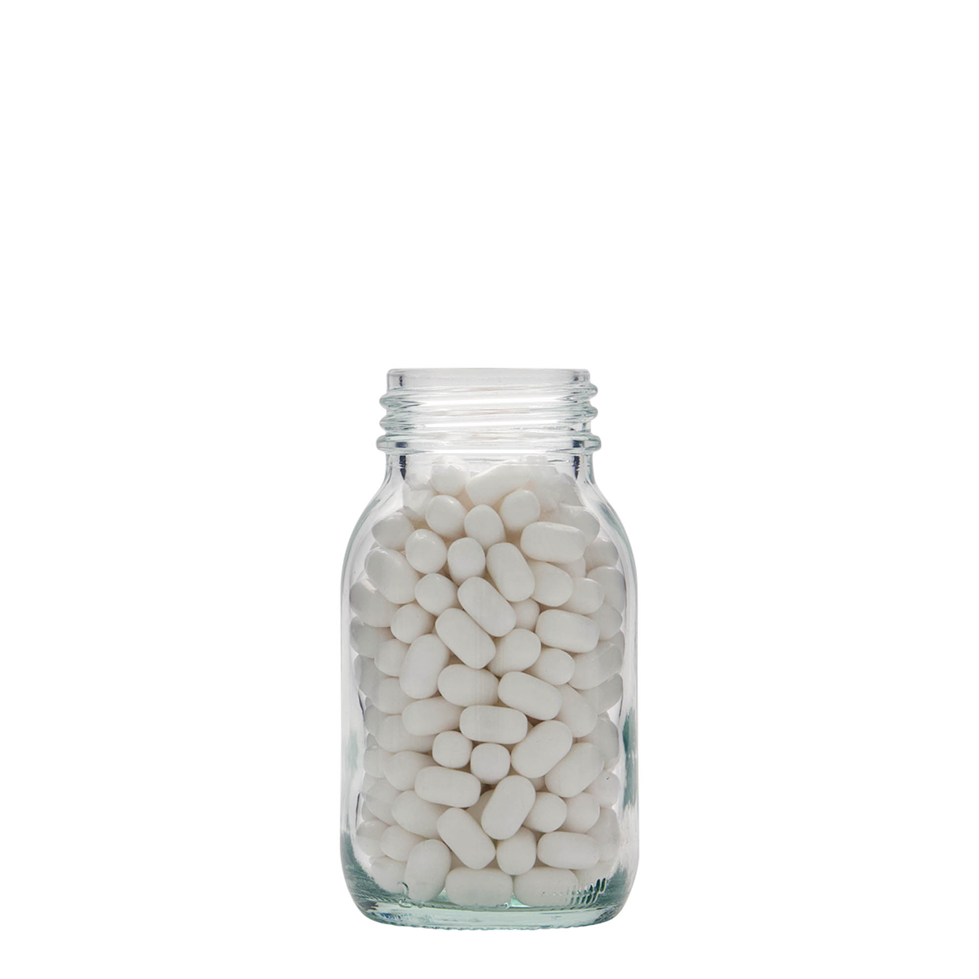 125 ml širokohrdlá sklenice, hrdlo: DIN 40 125 ml širokohrdlá sklenice, hrdlo: DIN 40