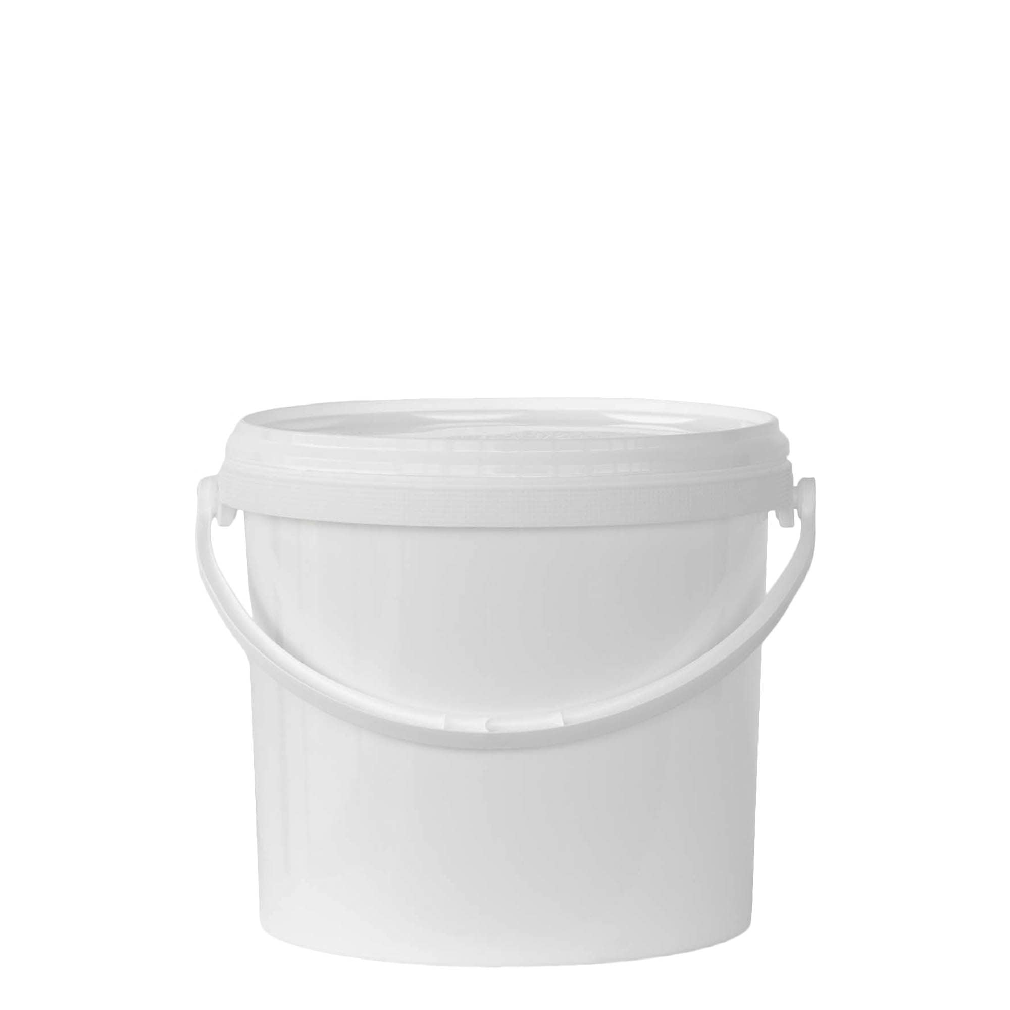 5 l kbelík, PP plast, bílý