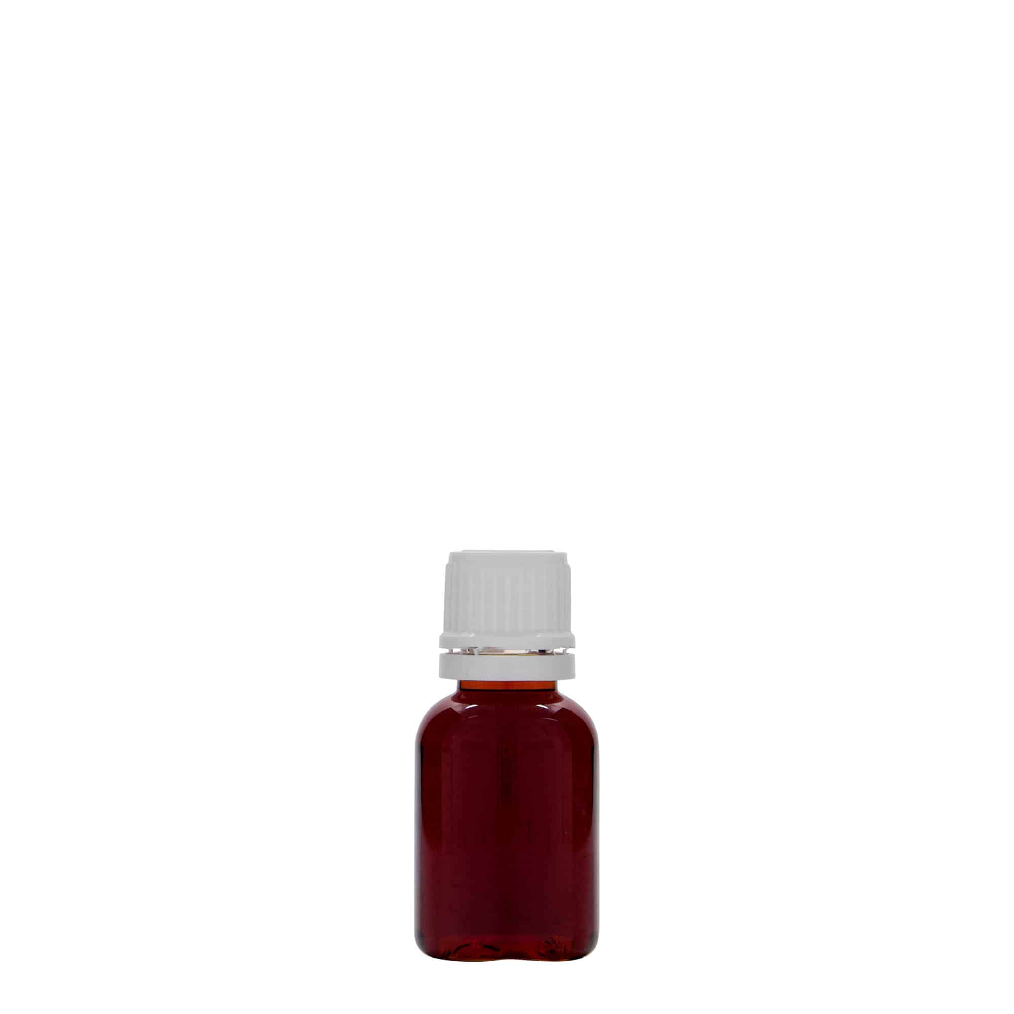 Lékovka PET 20 ml 'Easy Living', plast, ústí: DIN 18