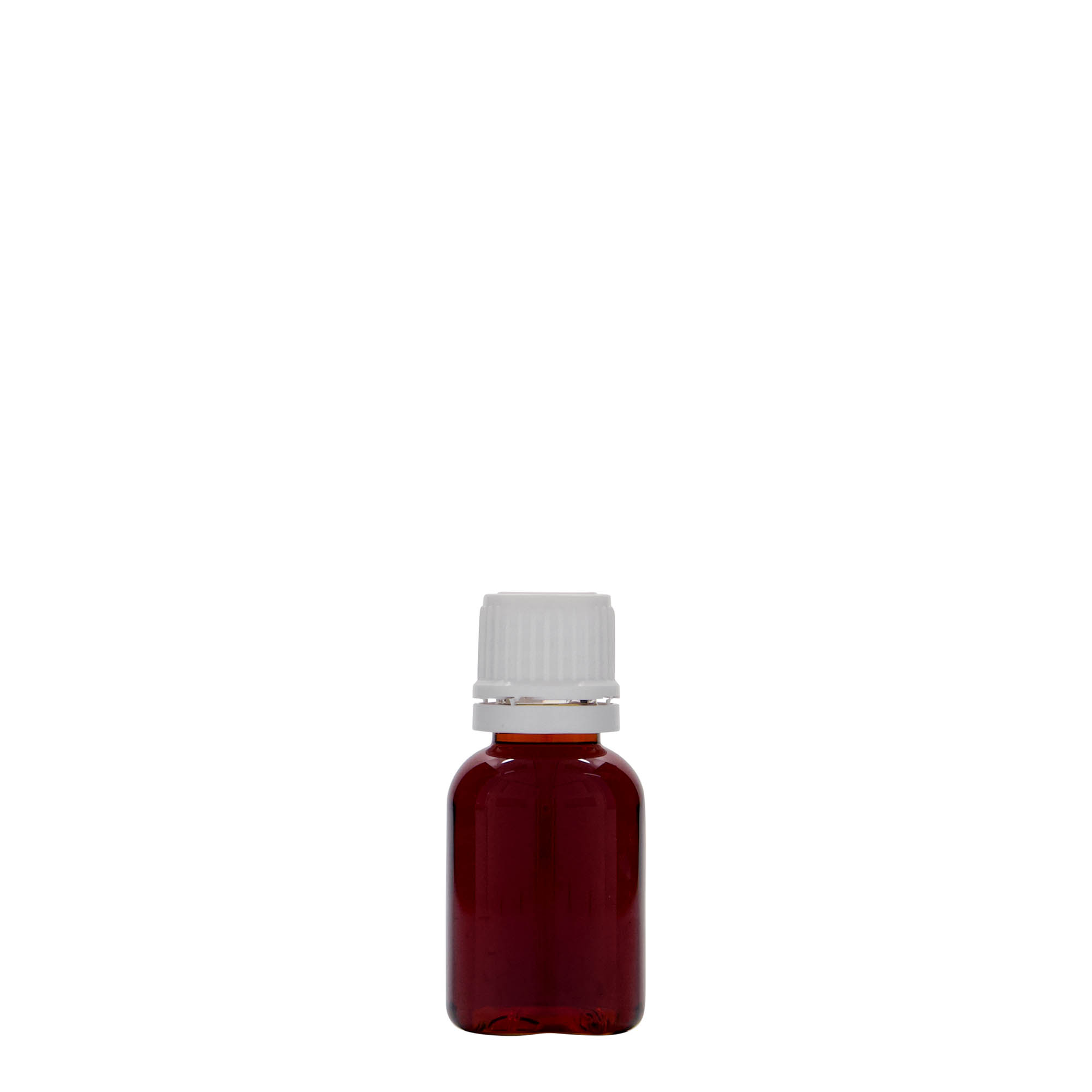 20 ml PET lékovka „Easy Living“, plast, hrdlo: DIN 18