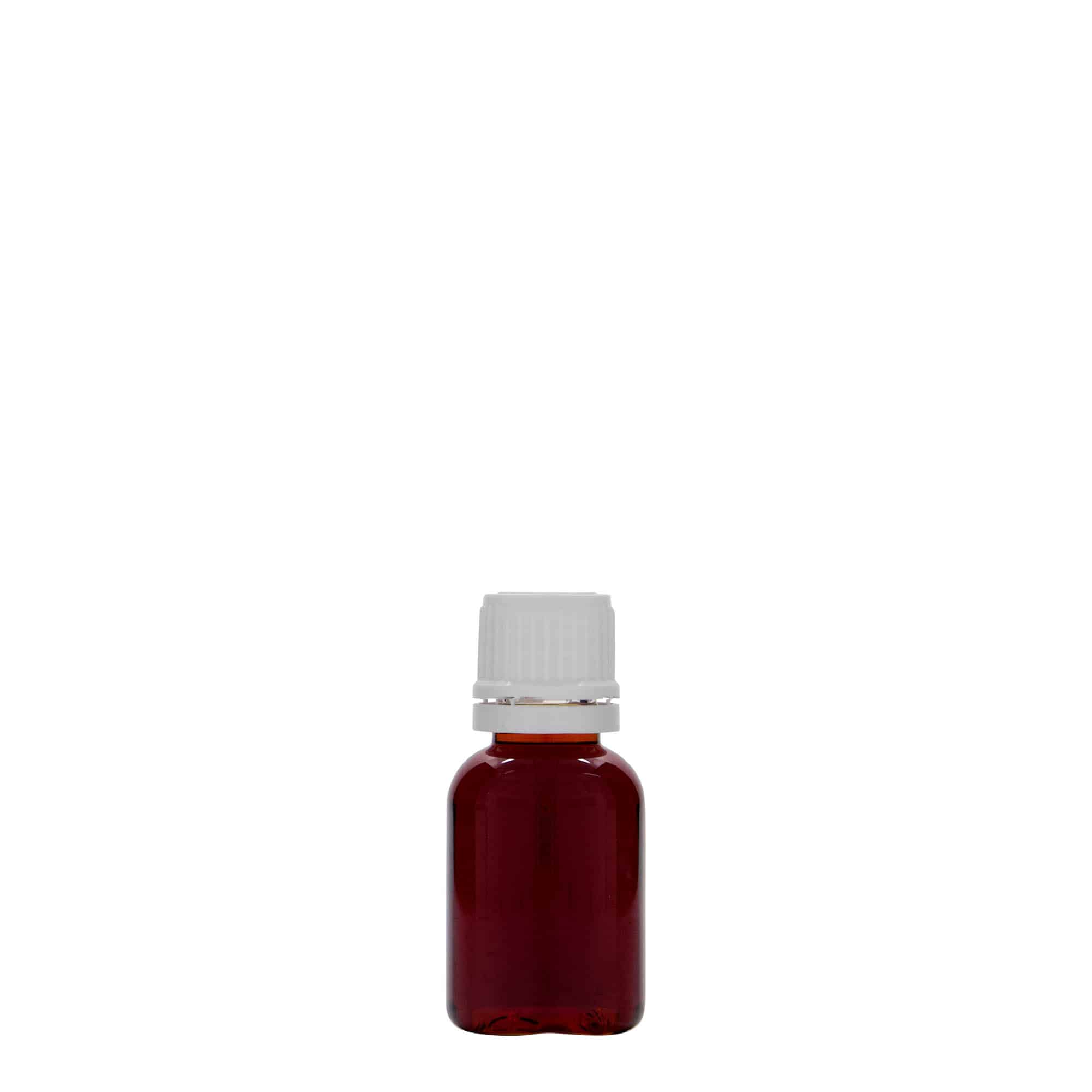 20 ml PET lékovka „Easy Living“, plast, hrdlo: DIN 18