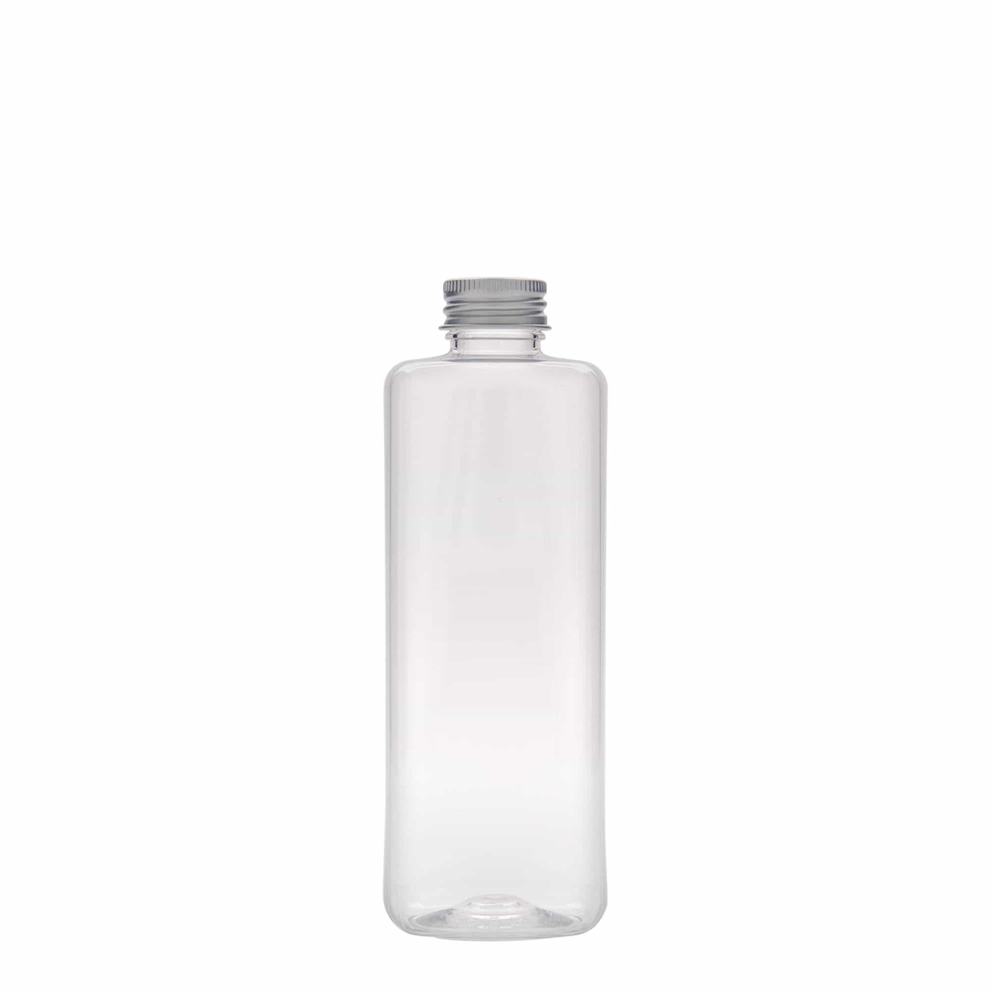 300 ml PET láhev 'Karl', čtvercová, plast, hrdlo: 24/410