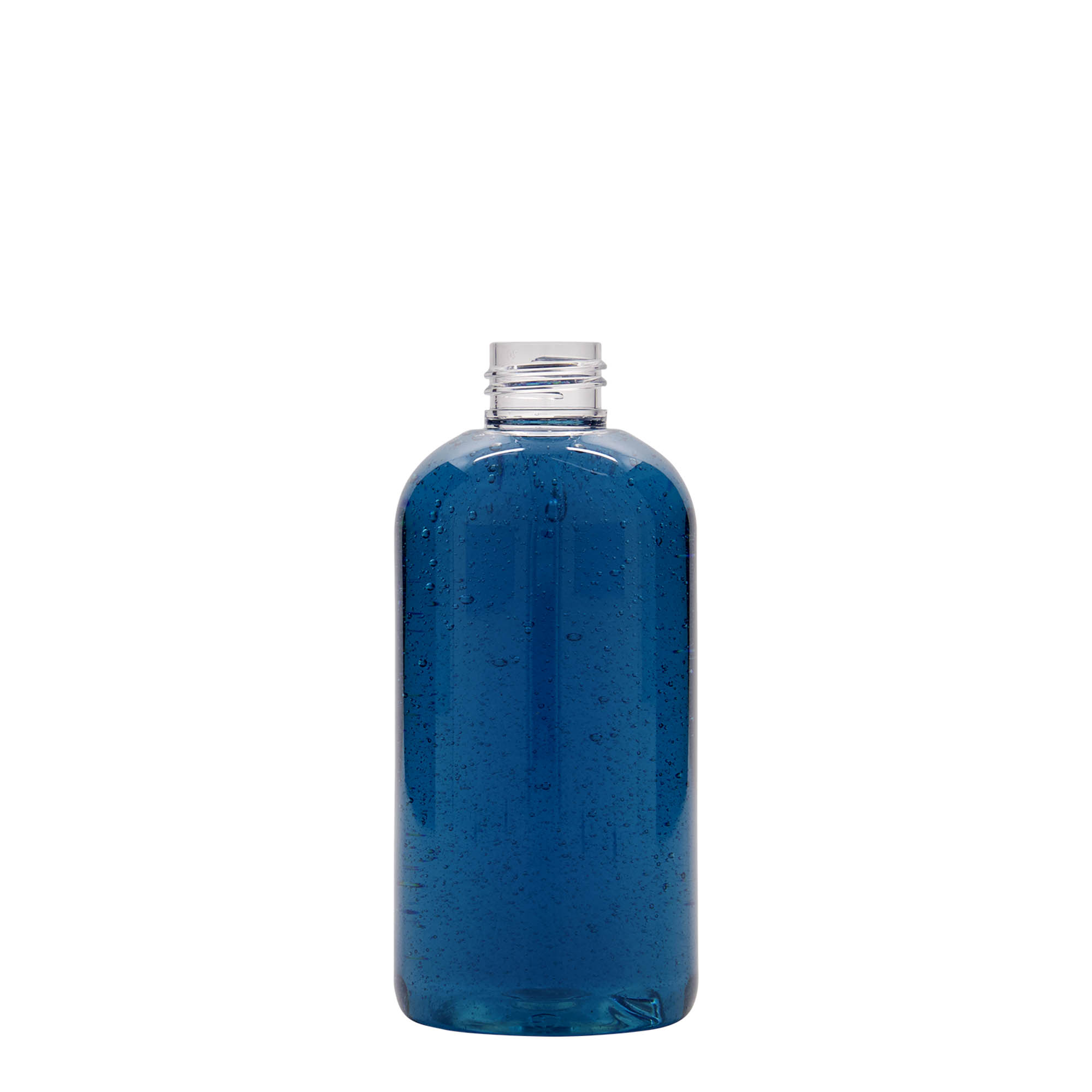250 ml PET láhev 'Boston', plast, hrdlo: 24/410 250 ml PET láhev 'Boston', plast, hrdlo: 24/410