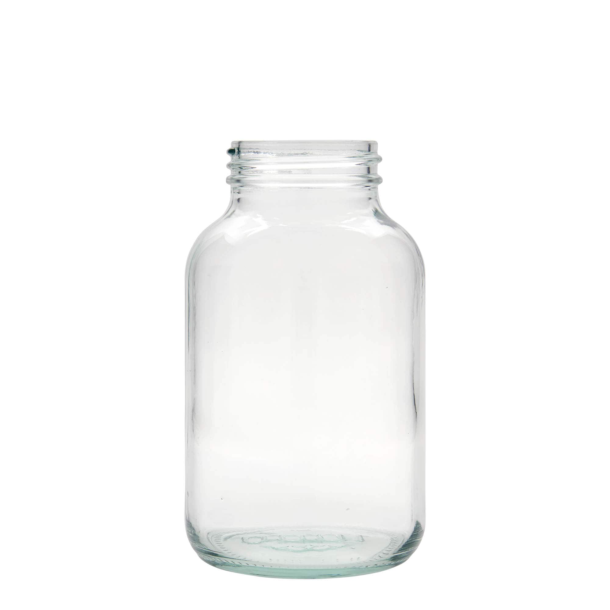 1.000 ml širokohrdlá láhev, hrdlo: DIN 68