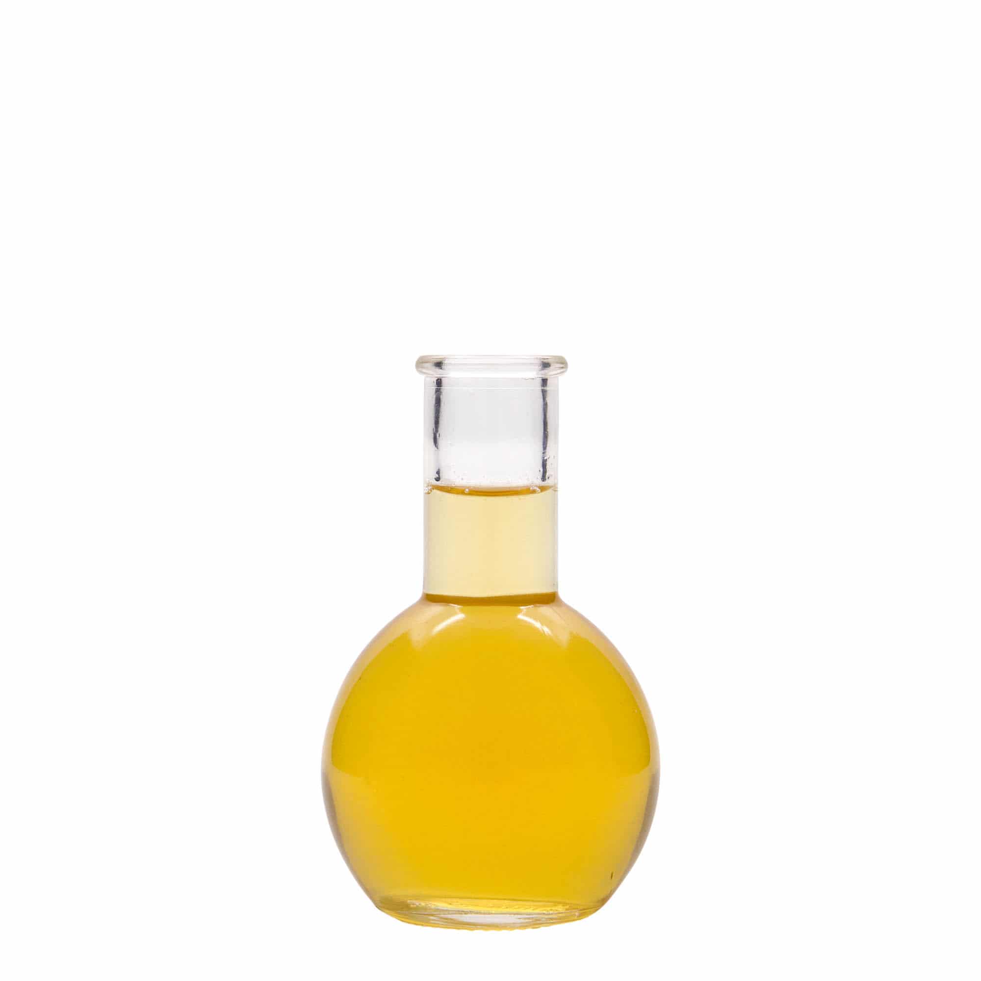 Skleněná lahev 100 ml 'Tulipano', uzávěr: korek