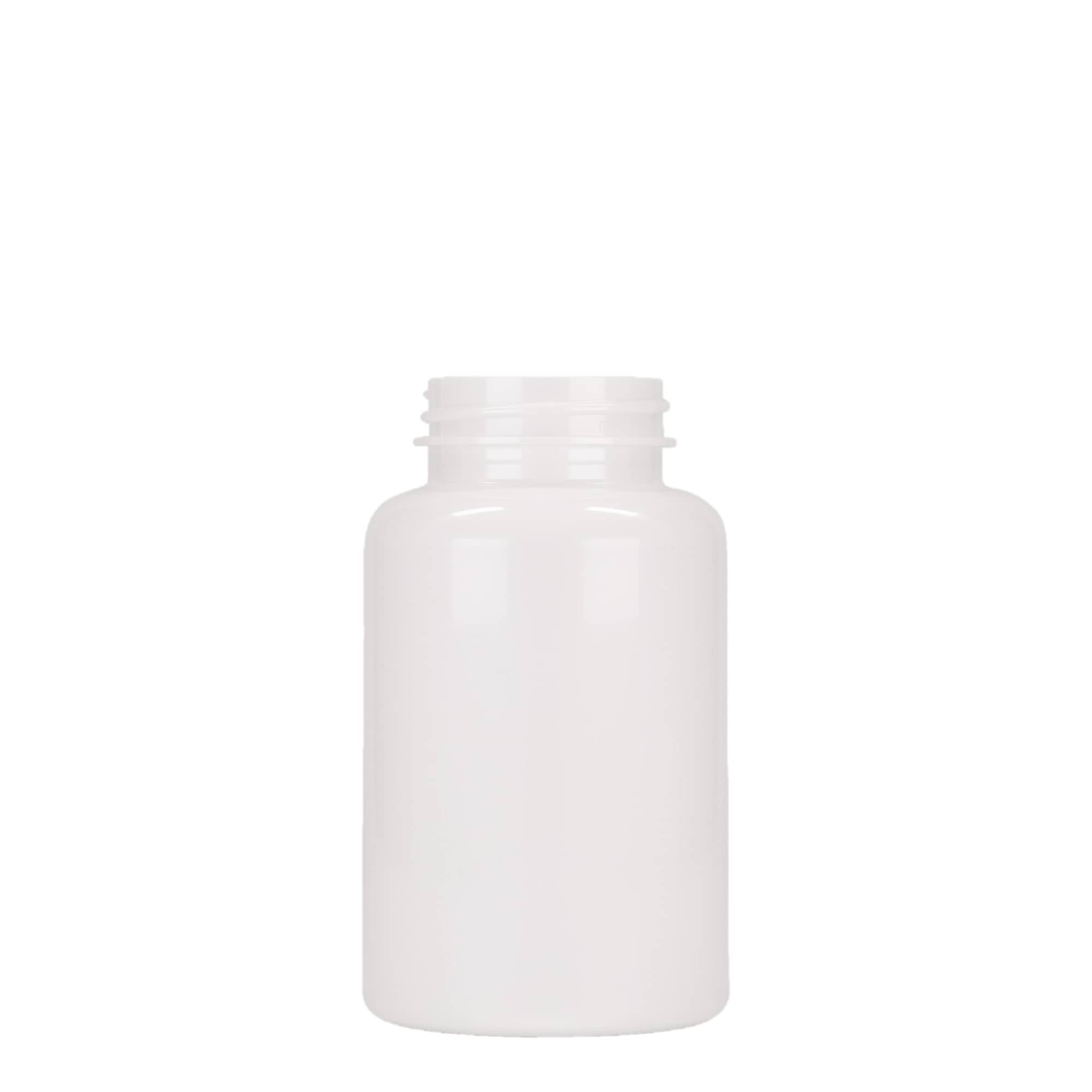 250 ml PET obal, plast, bílý, hrdlo: 45/400