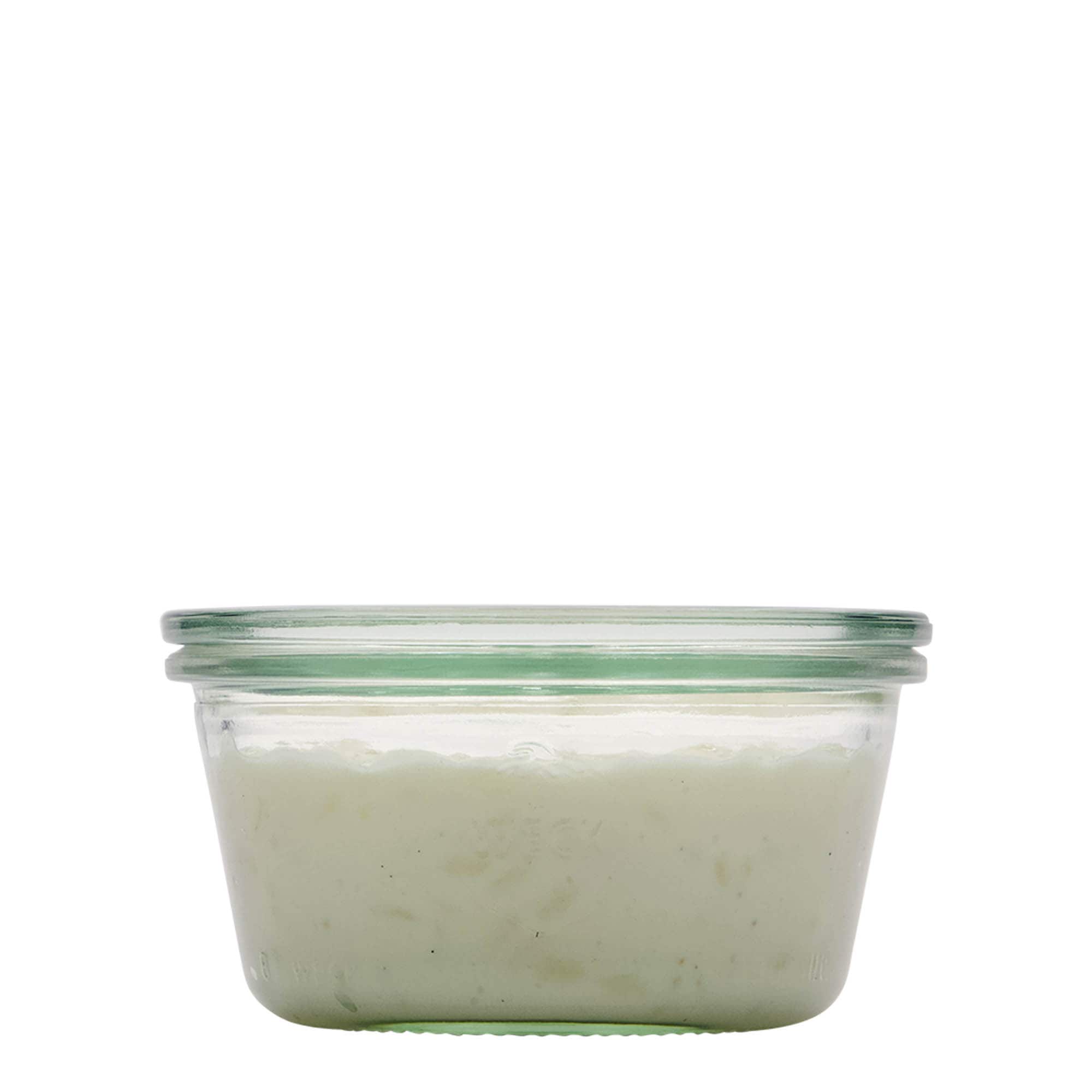 290 ml WECK sklenice s kulatým okrajem, ústí