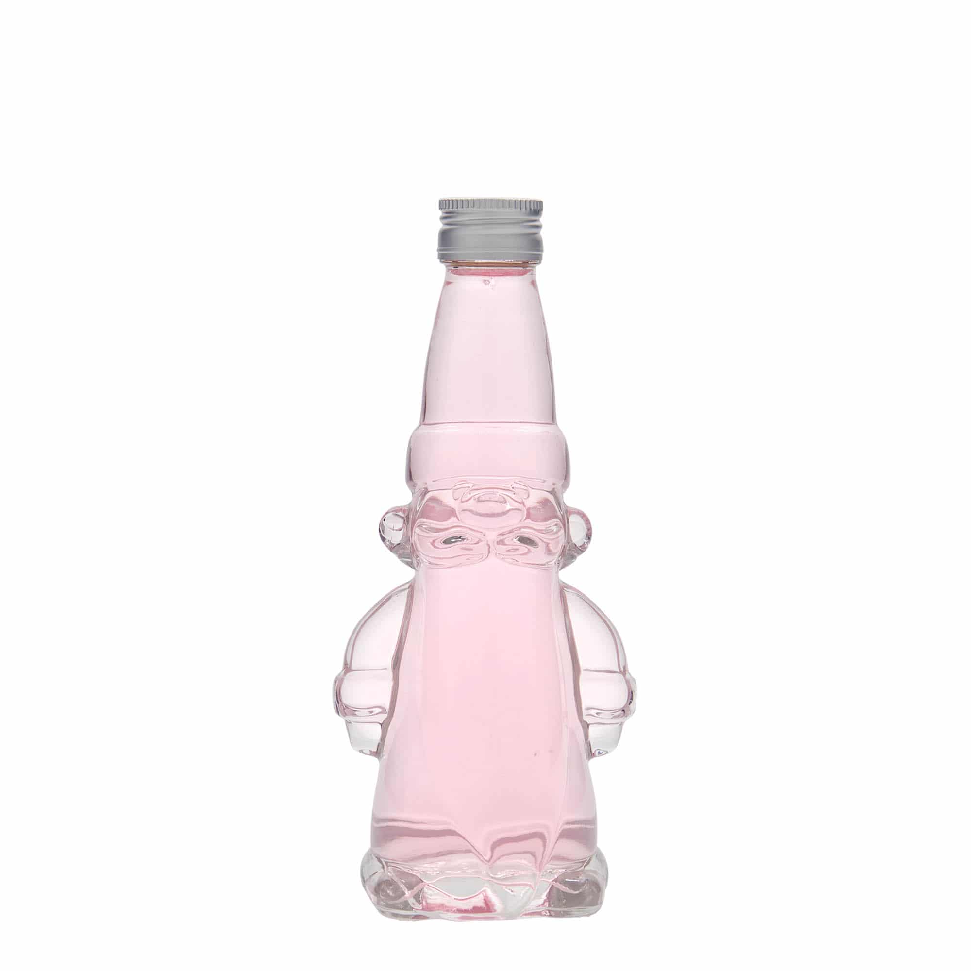 200 ml skleněná láhev 'Vánoční skřítek', hrdlo: PP 28