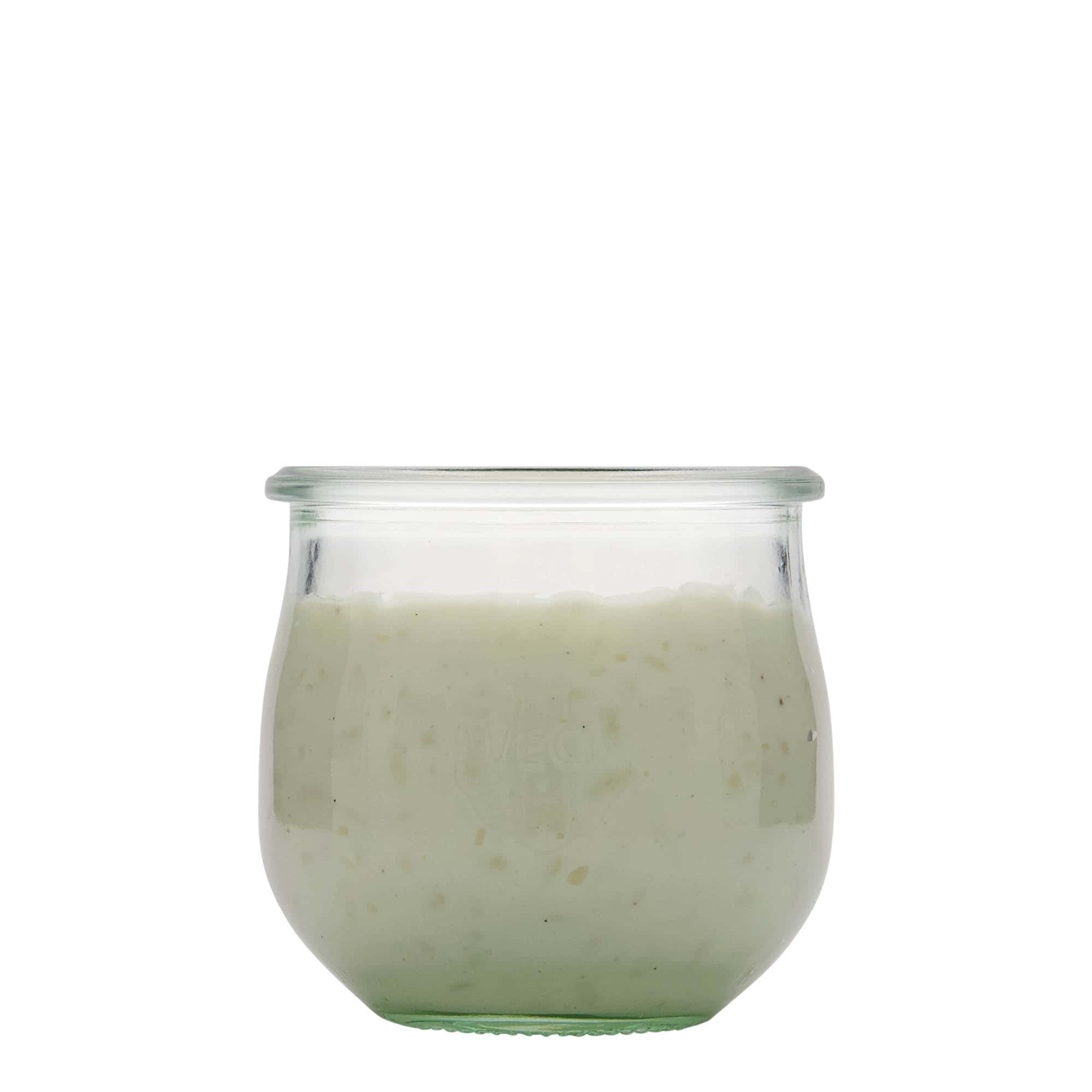 370 ml WECK tulipánová sklenice, hrdlo: kulatý okraj