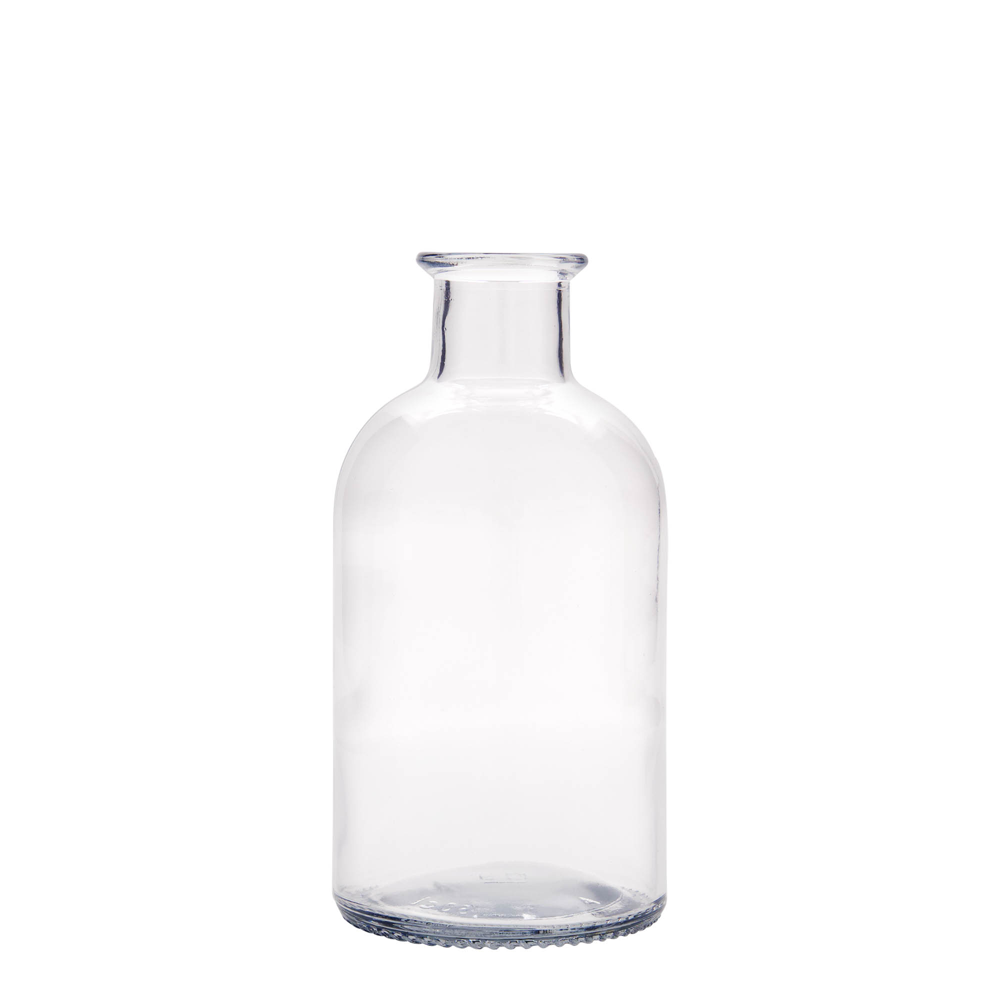 500 ml skleněná láhev lékárníka 'Italia', hrdlo: korek 500 ml skleněná láhev lékárníka 'Italia', hrdlo: korek