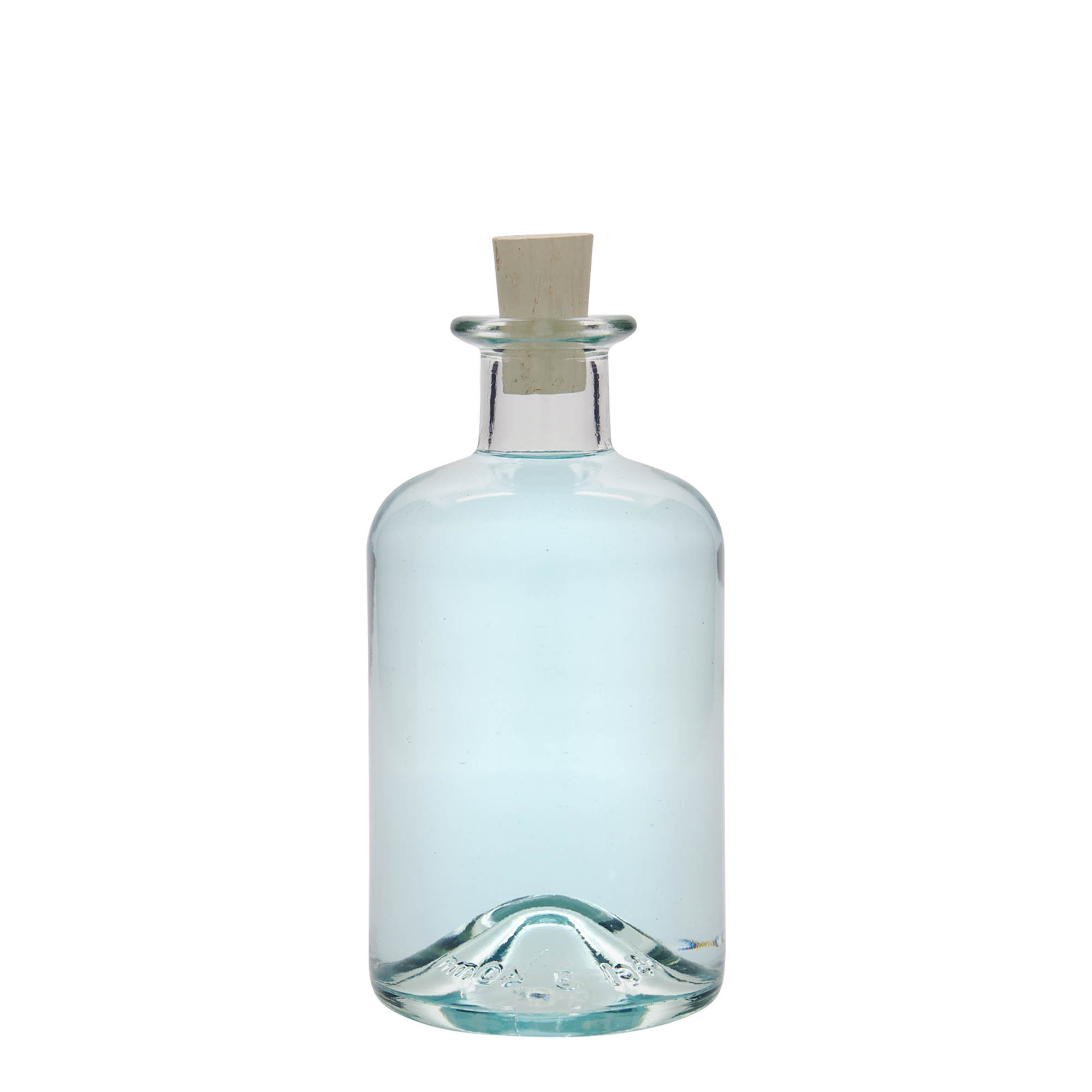 350 ml lékárenská skleněná láhev, hrdlo: korek