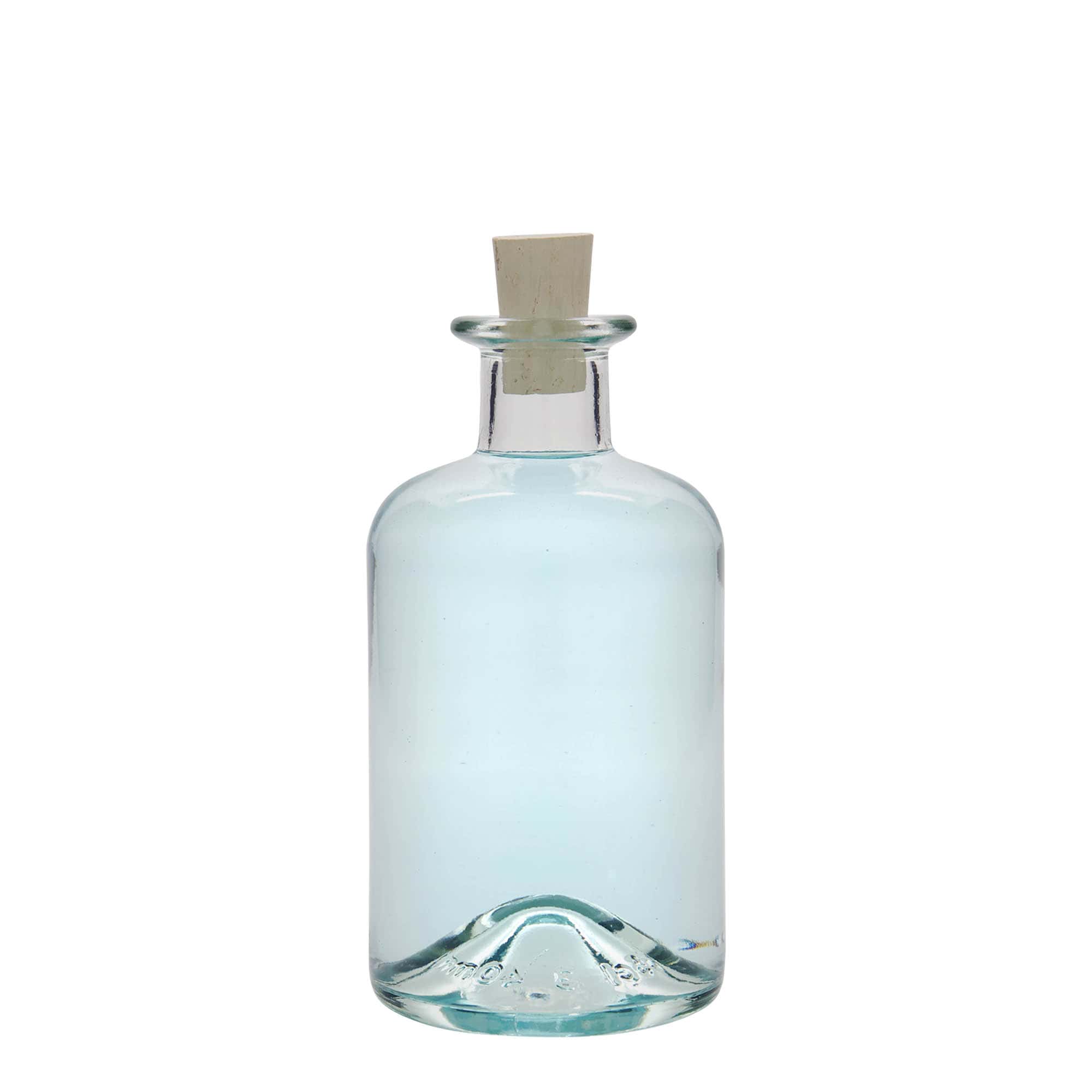 350 ml lékárenská skleněná láhev, hrdlo: korek