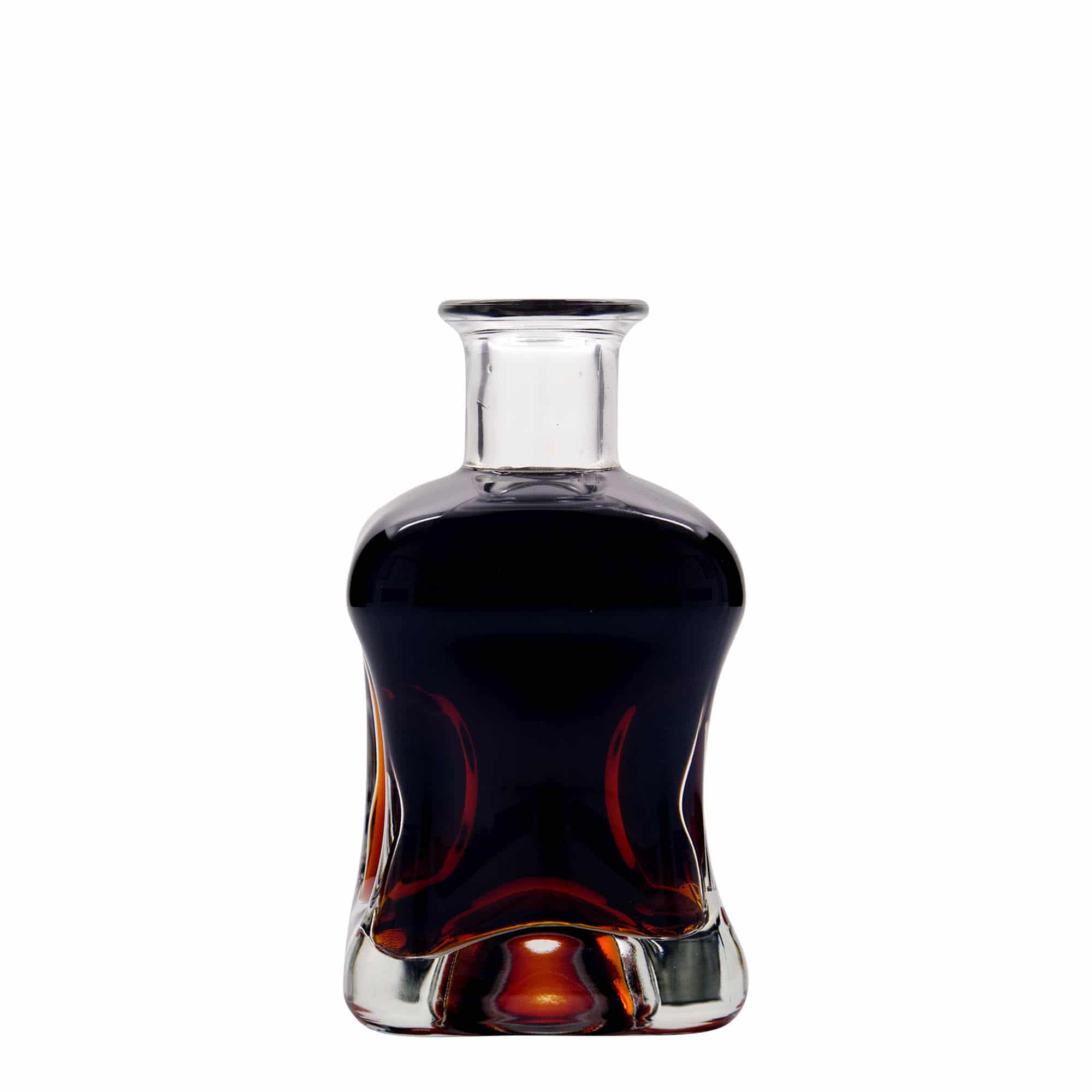 Skleněná lahev 350 ml 'Dublin', čtvercová, uzávěr: korek