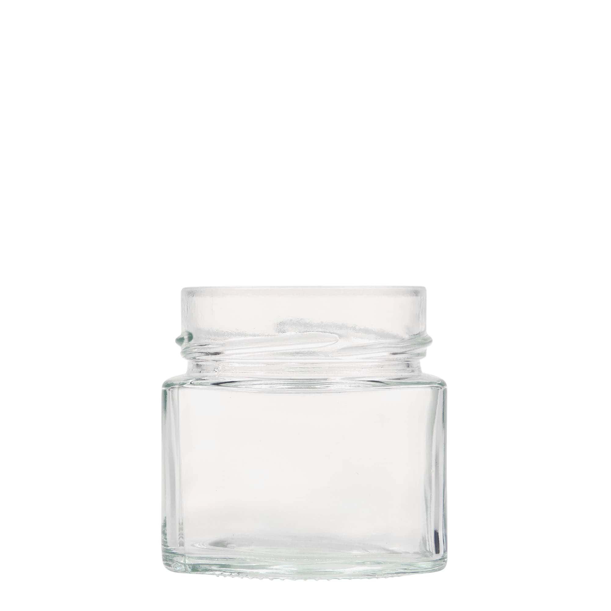 212 ml čtvercová sklenice 'Kimba', hrdlo: Extra-Deep-Twist-Off (EDTO 70)