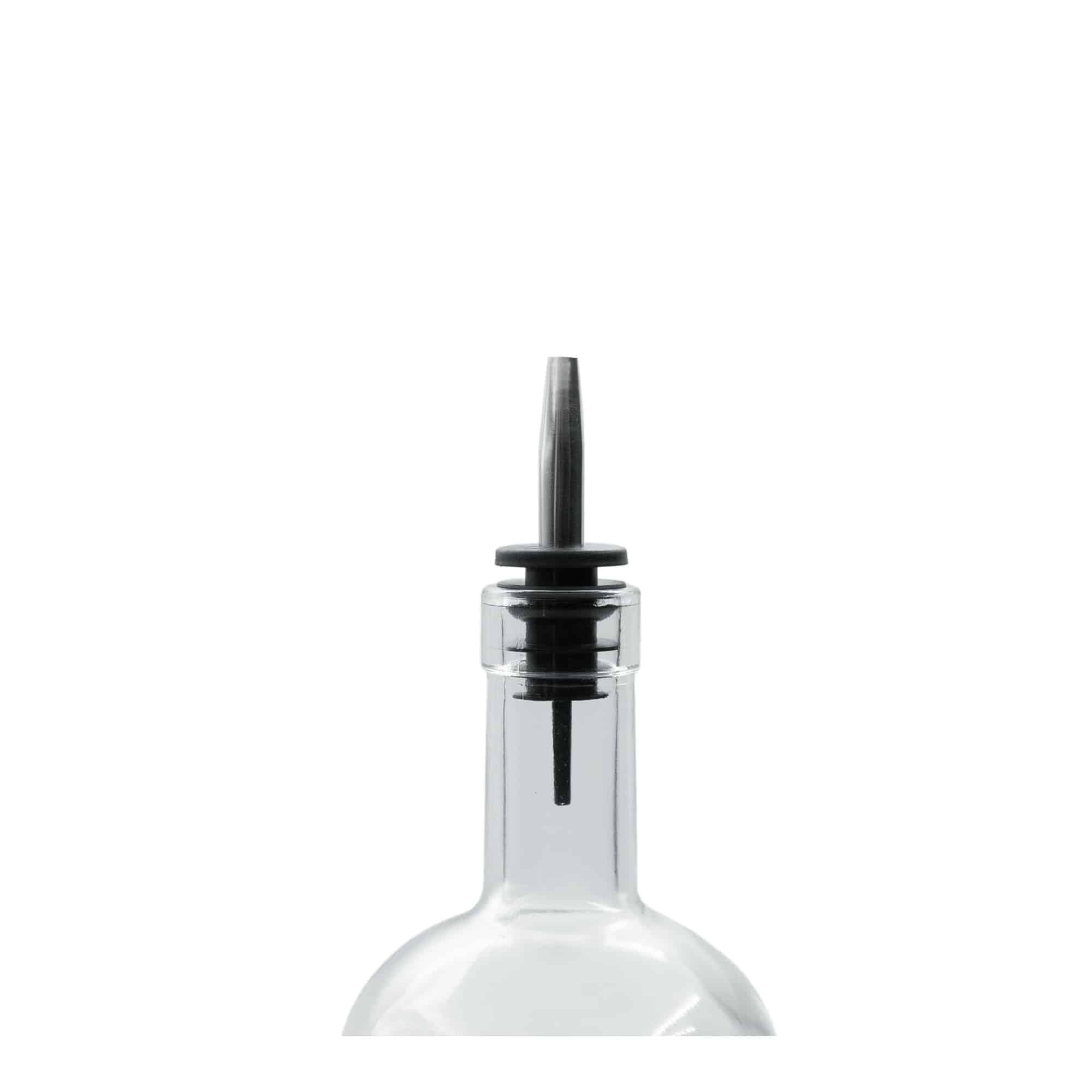 Narážecí výpust Inox kuželový, nerezová ocel, stříbrný