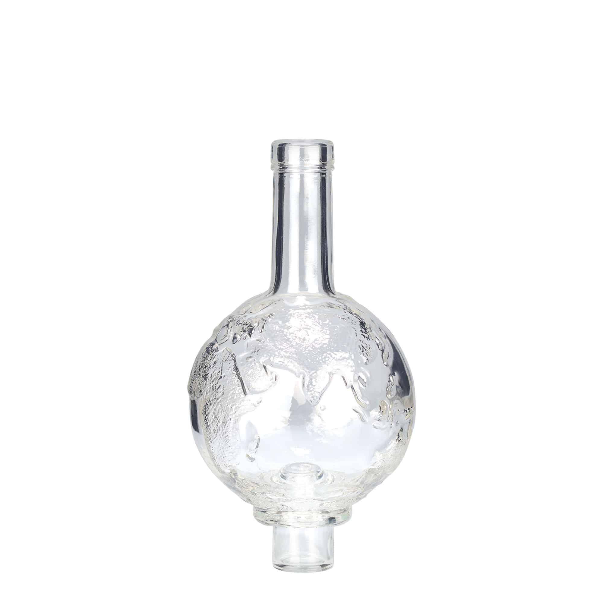 Skleněná lahev 500 ml 'Globus', uzávěr: korek