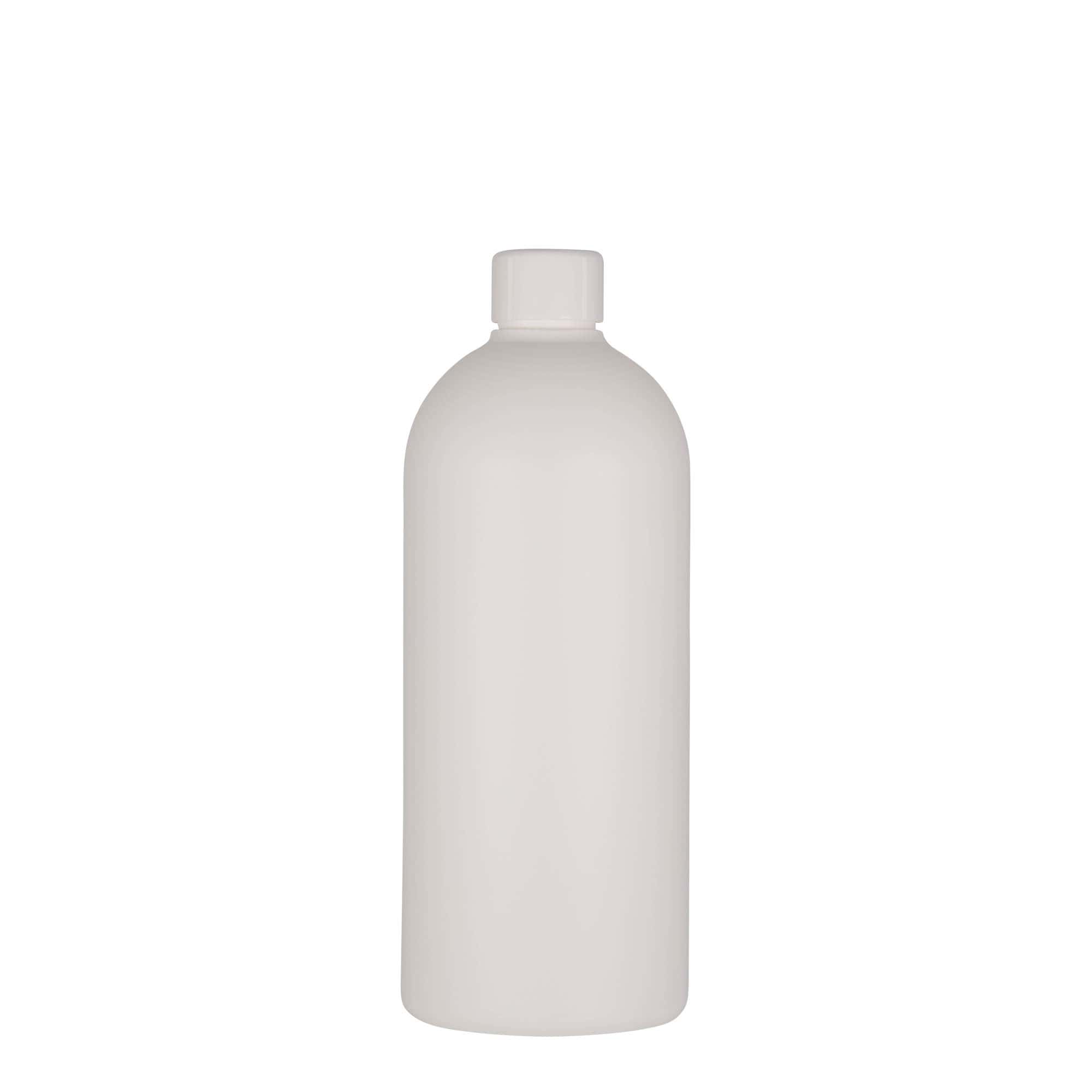 Plastová lahev 500 ml 'Tuffy', HDPE, bílá, ústí: GPI 24/410
