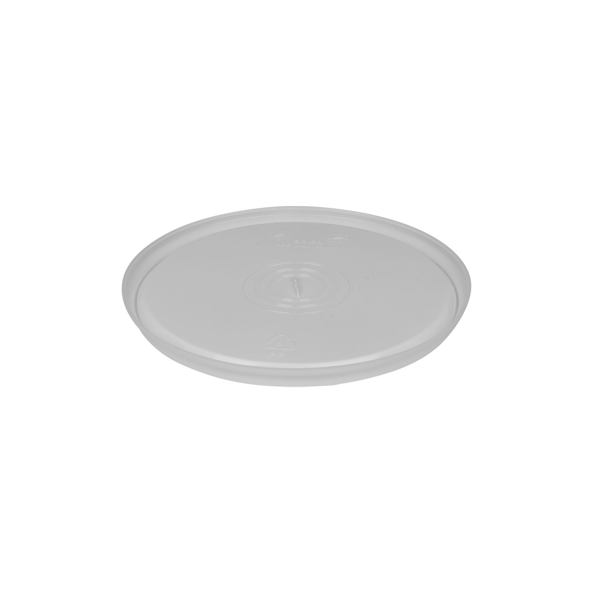 Víko pro 1,8 l kbelík, PP plast, bílé