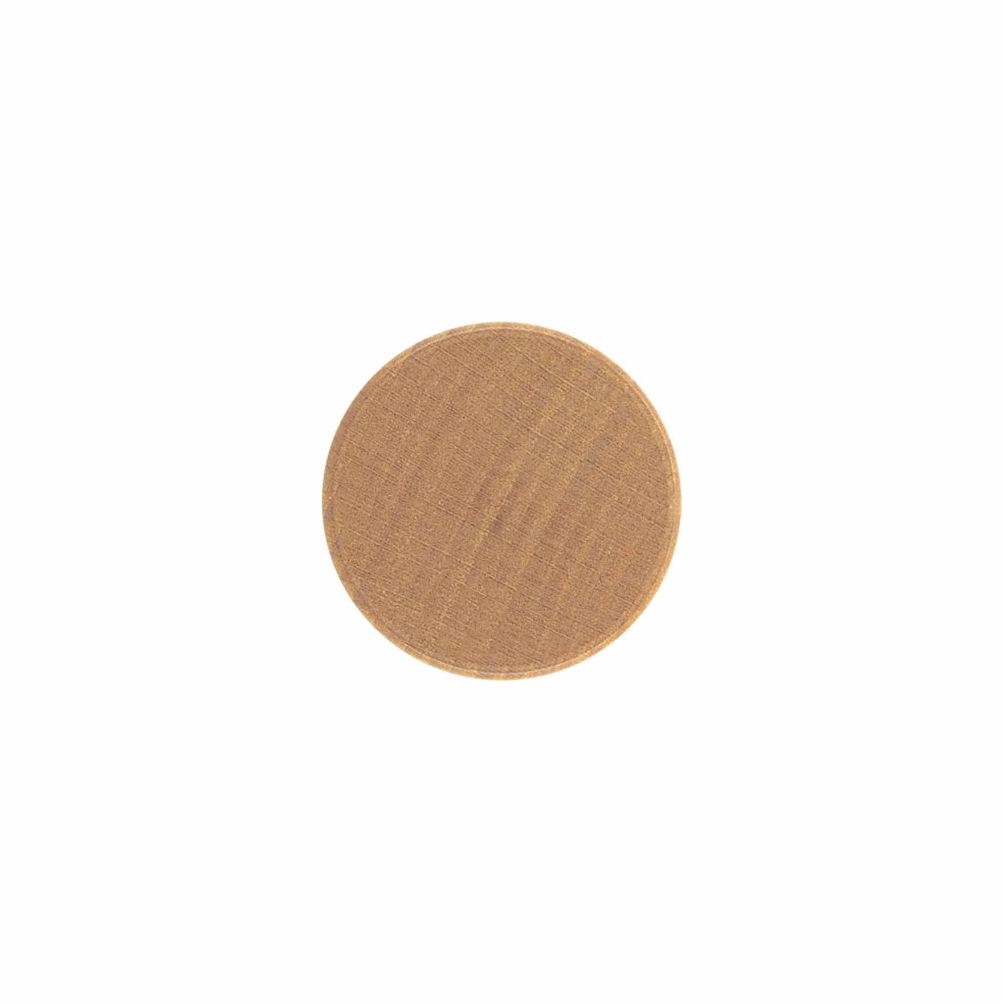 Šroubovací uzávěr, kov-dřevo, barva dřeva, pro ústí: PP 28