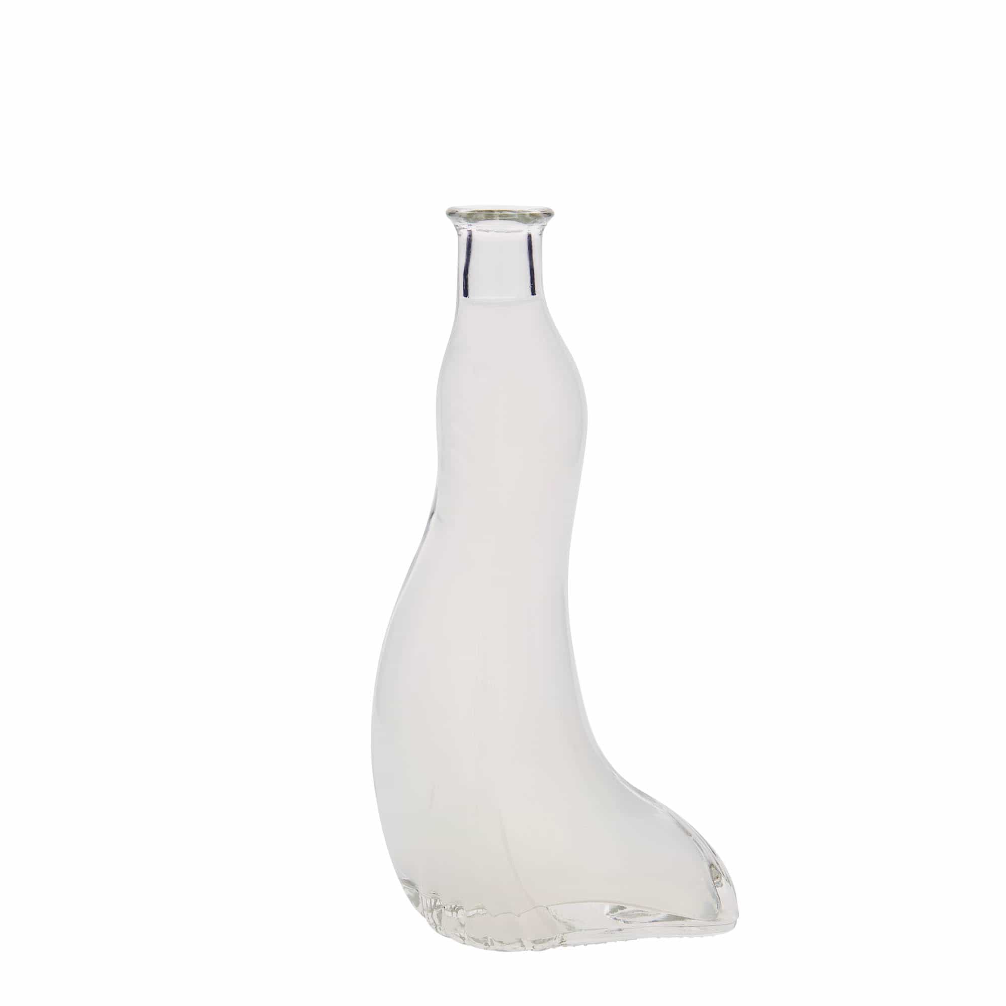 200 ml skleněná láhev 'Tuleň', hrdlo: korek