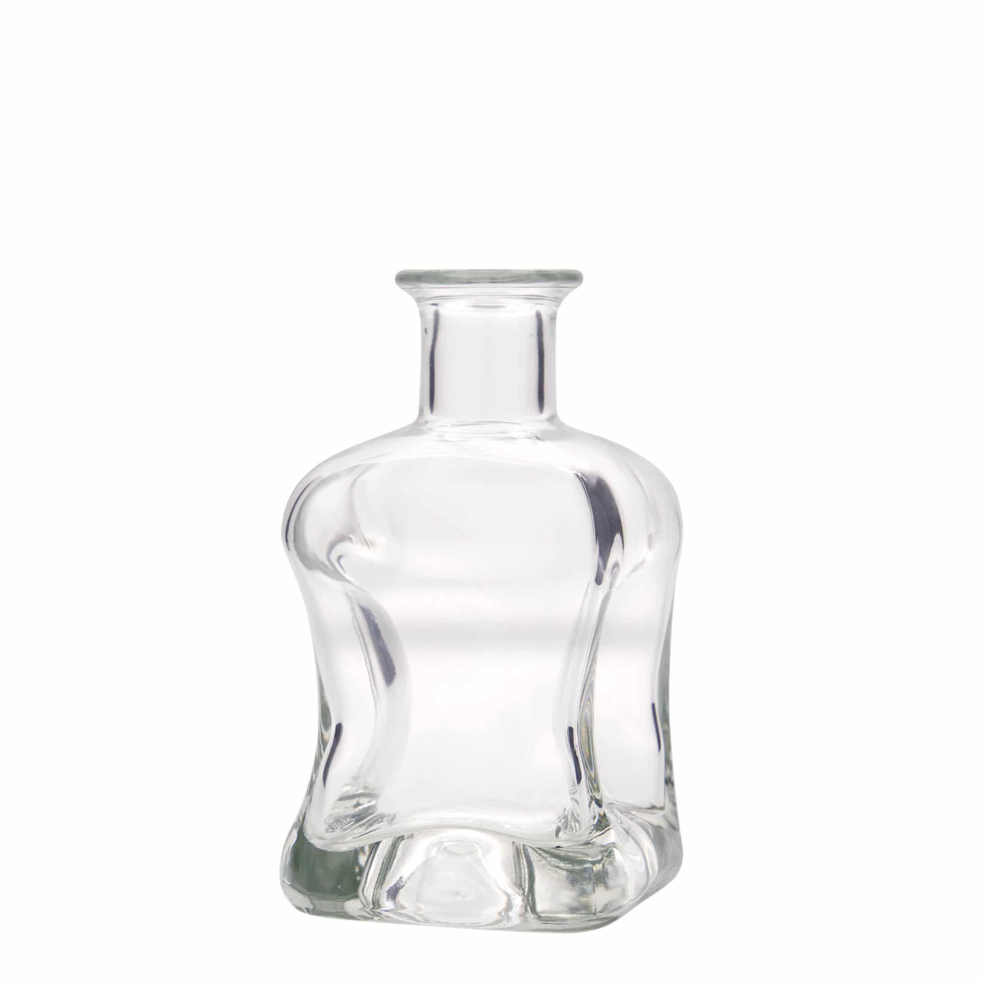 Skleněná lahev 350 ml 'Dublin', čtvercová, uzávěr: korek