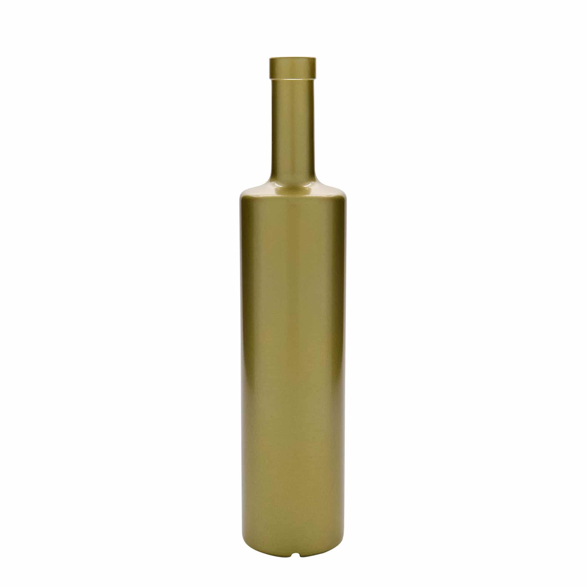 700 ml skleněná láhev 'Centurio', zlatá, hrdlo: korek 700 ml skleněná láhev 'Centurio', zlatá, hrdlo: korek