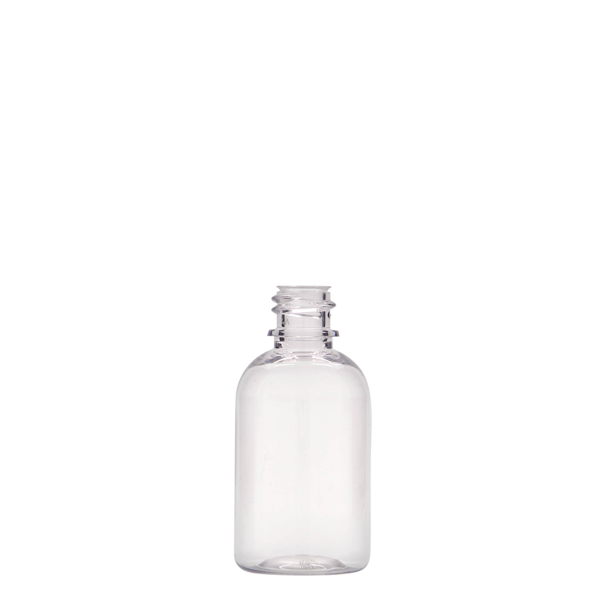 50 ml PET-lékovka „Easy Living“, plast, hrdlo: DIN 18