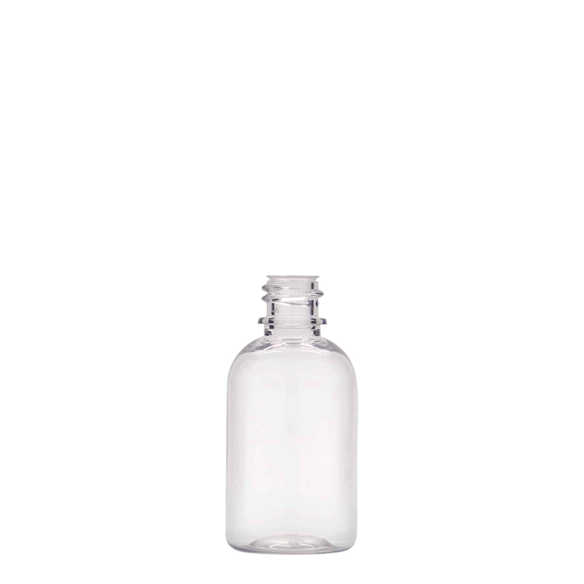 50 ml PET-lékovka „Easy Living“, plast, hrdlo: DIN 18