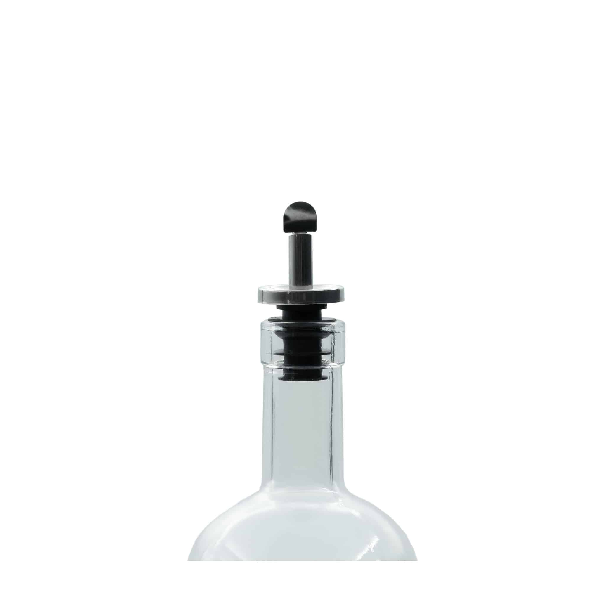 Nalévací hubice Inox na ocet, nerezová ocel, stříbrná