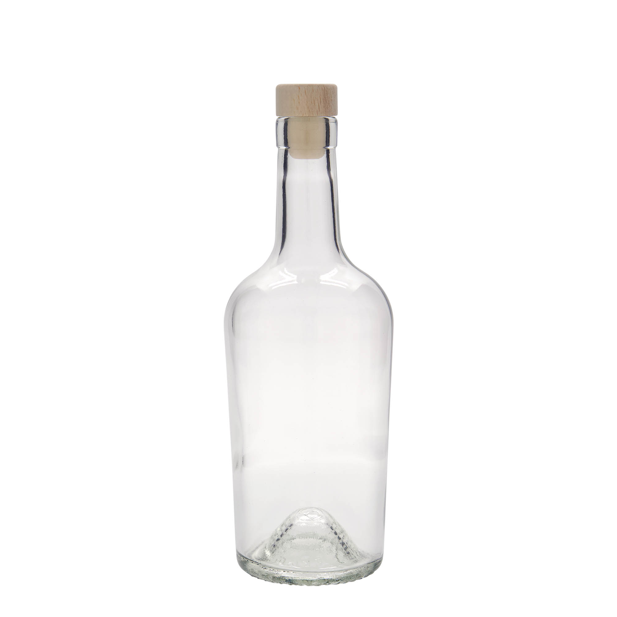 500 ml skleněná láhev 'Margarethe', hrdlo: korek 500 ml skleněná láhev 'Margarethe', hrdlo: korek