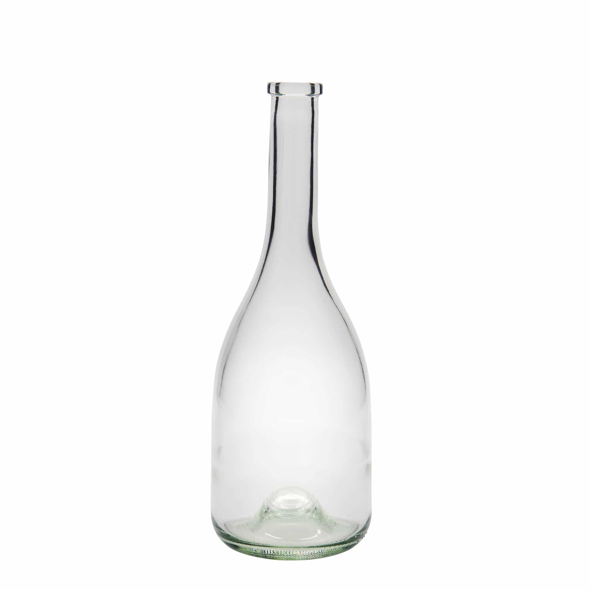 750 ml skleněná láhev 'Rustica', hrdlo: korek