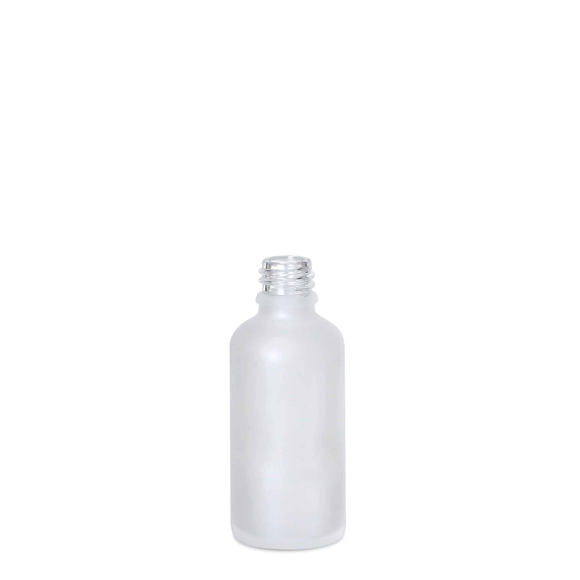 50 ml lékovka, sklo, matovaná, hrdlo: DIN 18 50 ml lékovka, sklo, matovaná, hrdlo: DIN 18