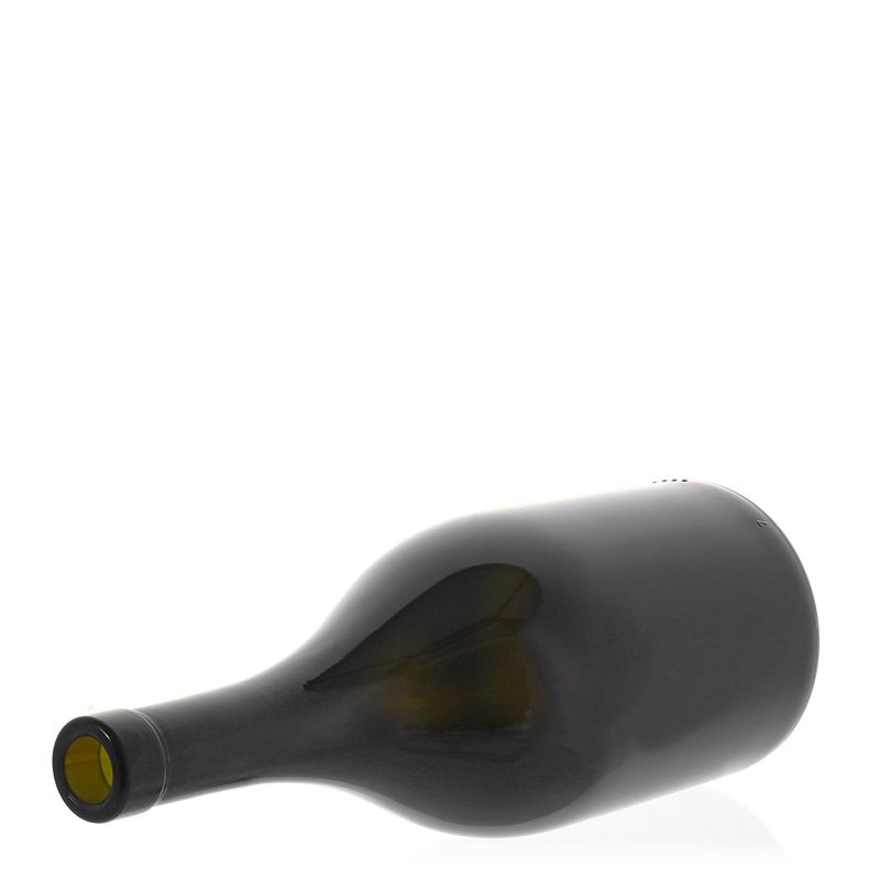 Lahev na víno 750 ml 'Exclusive', starožitná zelená, uzávěr: korek