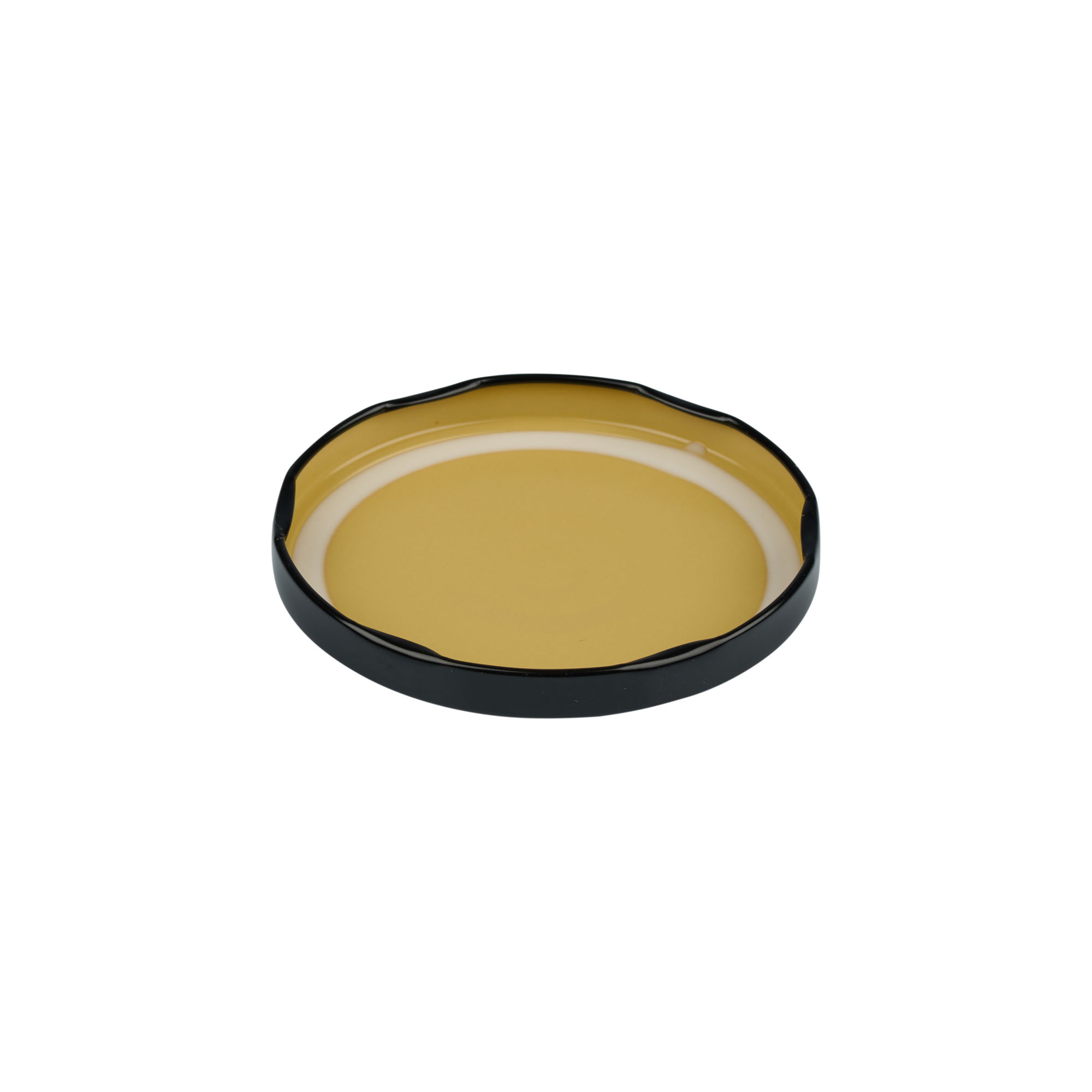 Víčko Twist-Off, plech, černé, pro hrdlo: TO 82 Víčko Twist-Off, plech, černé, pro hrdlo: TO 82