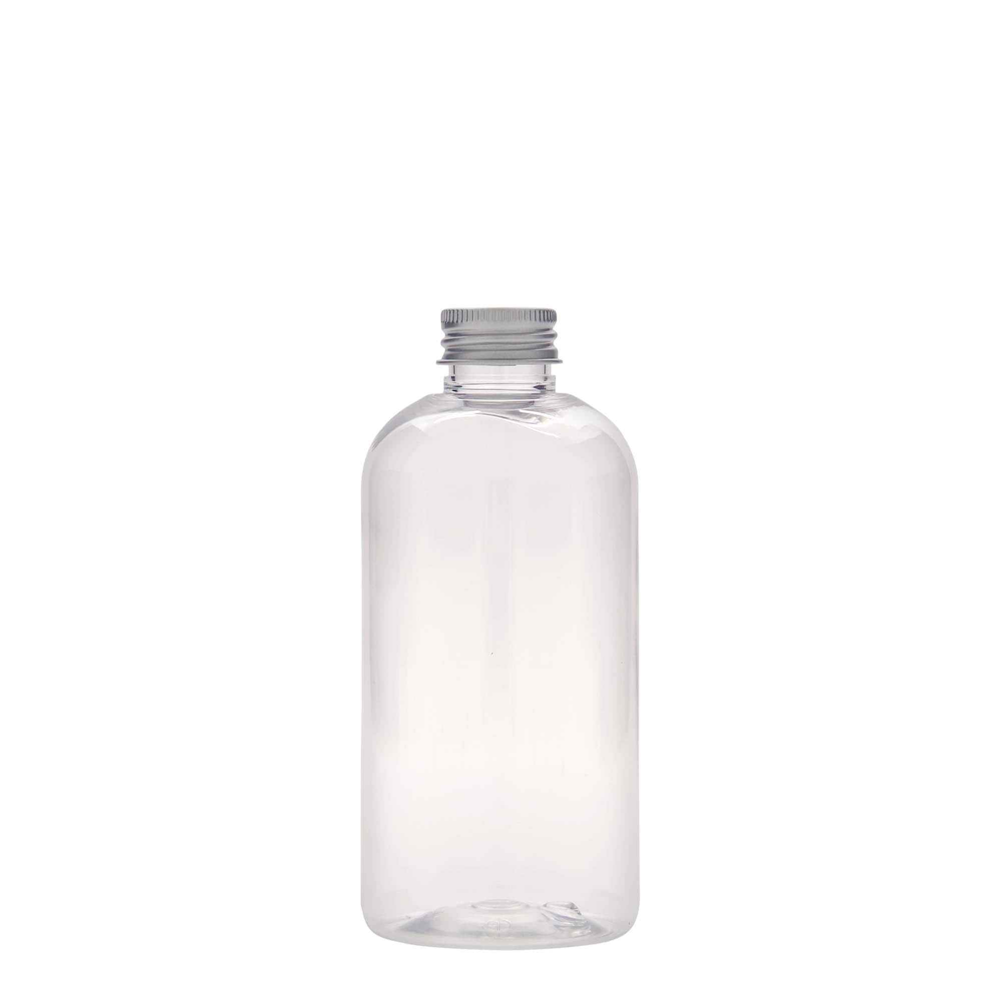 250 ml PET láhev 'Boston', plast, hrdlo: 24/410