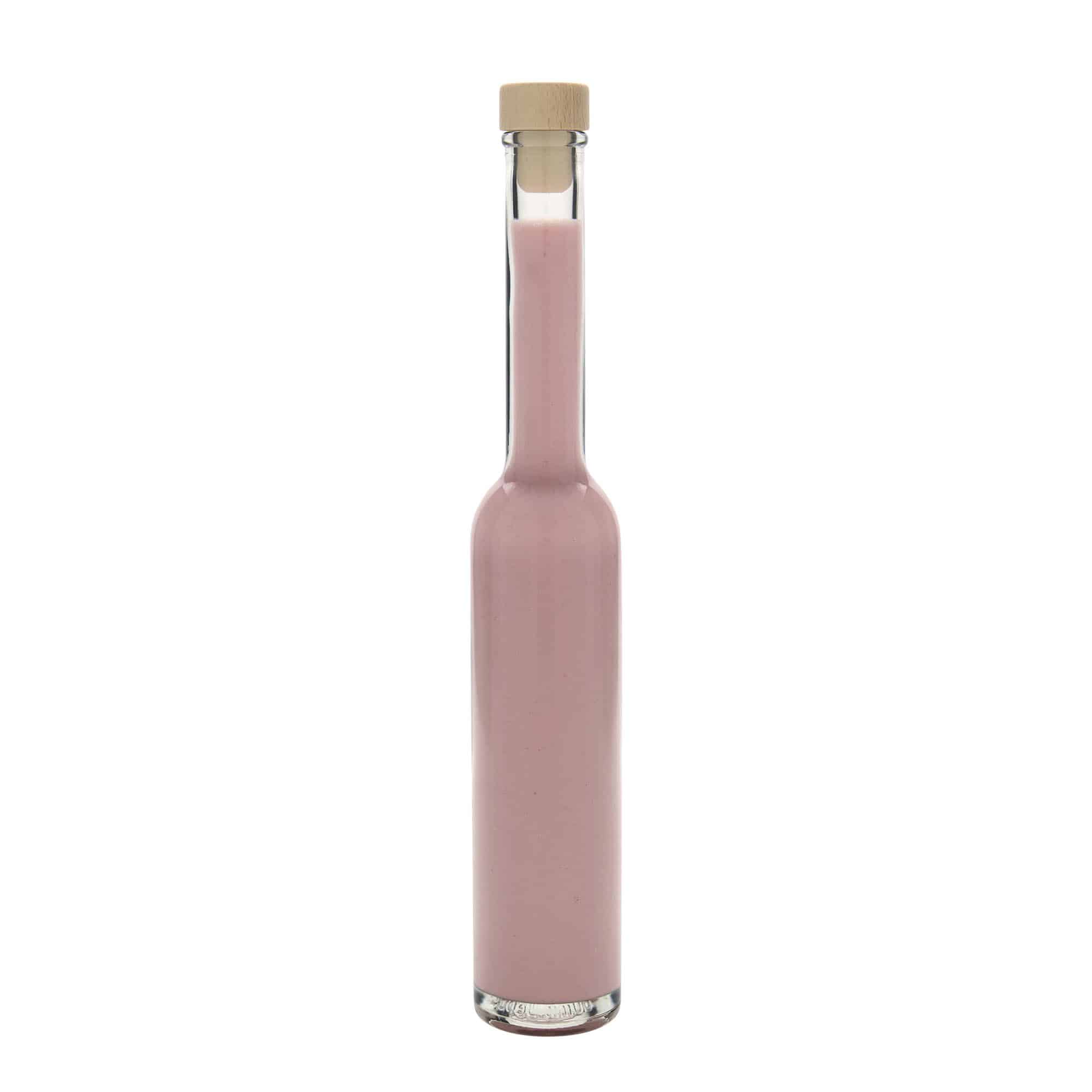 Skleněná lahev 200 ml 'Platina', uzávěr: korek