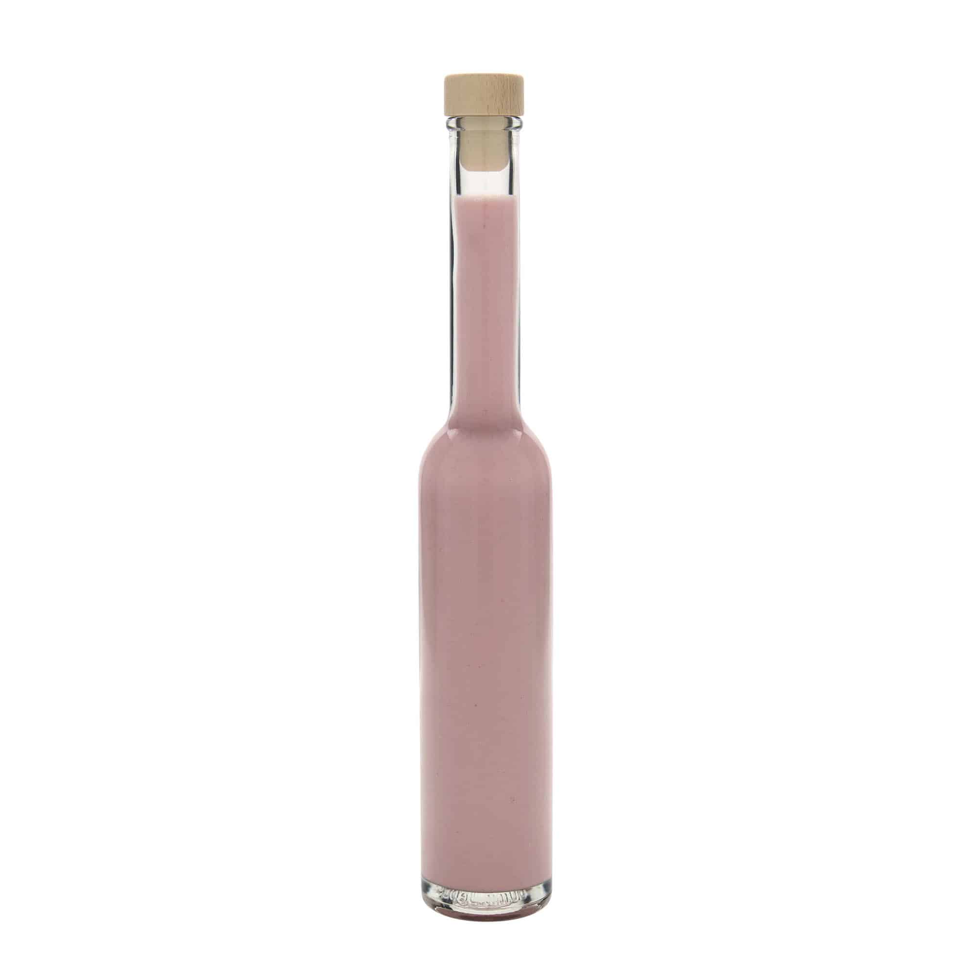 Skleněná lahev 200 ml 'Platina', uzávěr: korek