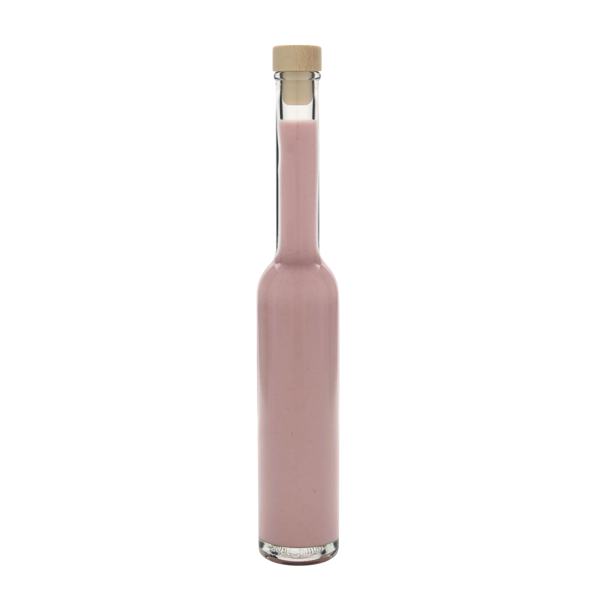 200 ml skleněná láhev 'Platina', hrdlo: korek 200 ml skleněná láhev 'Platina', hrdlo: korek