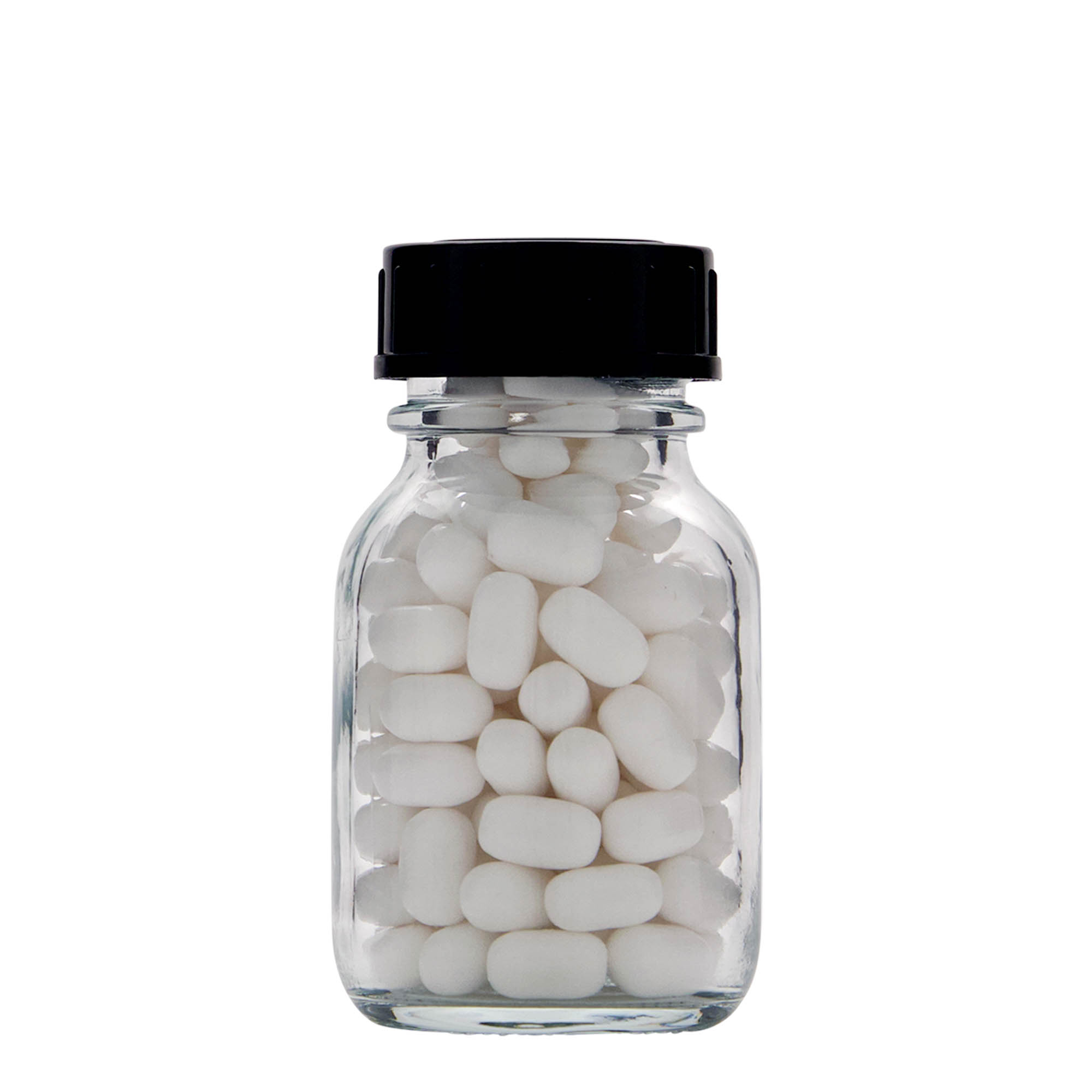 50 ml širokohrdlá láhev, hrdlo: DIN 32