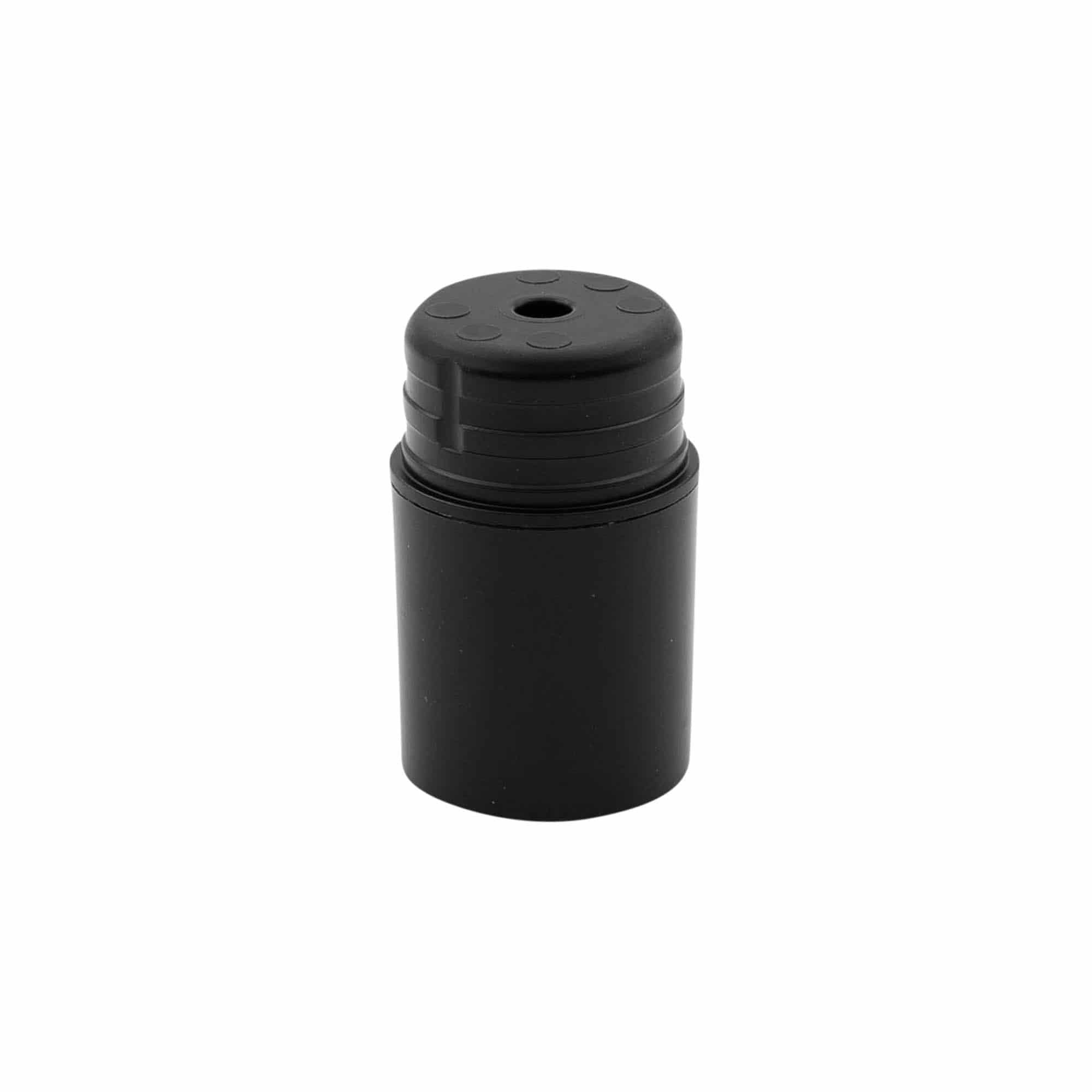 Airless dávkovací pumpa „Nano“, plast PP, černá