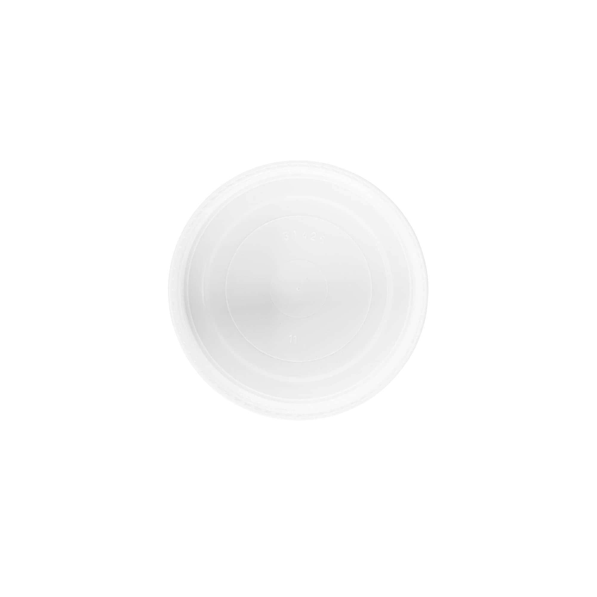 Šroubovací uzávěr pro 100 ml 'Bianca', PP-plast, bílý
