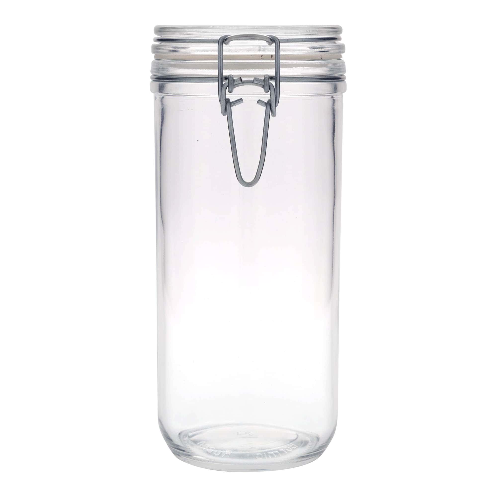 Sklenice s drátěným uzávěrem 1000 ml 'Fido', uzávěr: drátěný uzávěr Sklenice s drátěným uzávěrem 1000 ml 'Fido', uzávěr: drátěný uzávěr