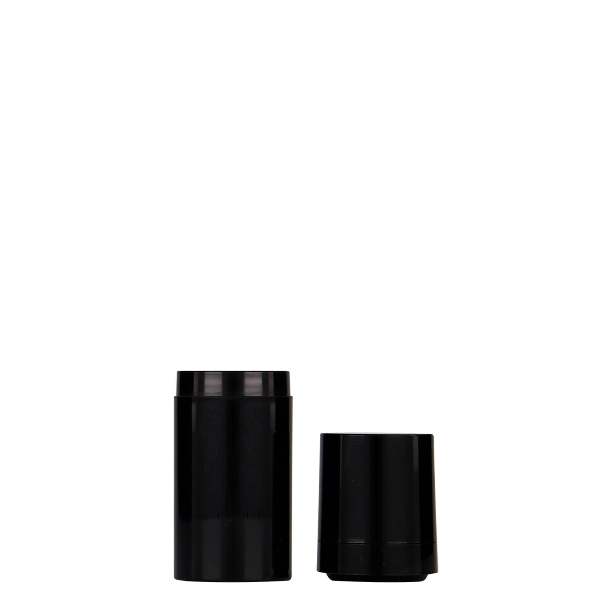 Bezvzduchový dávkovač 15 ml 'Micro', plast PP, černý
